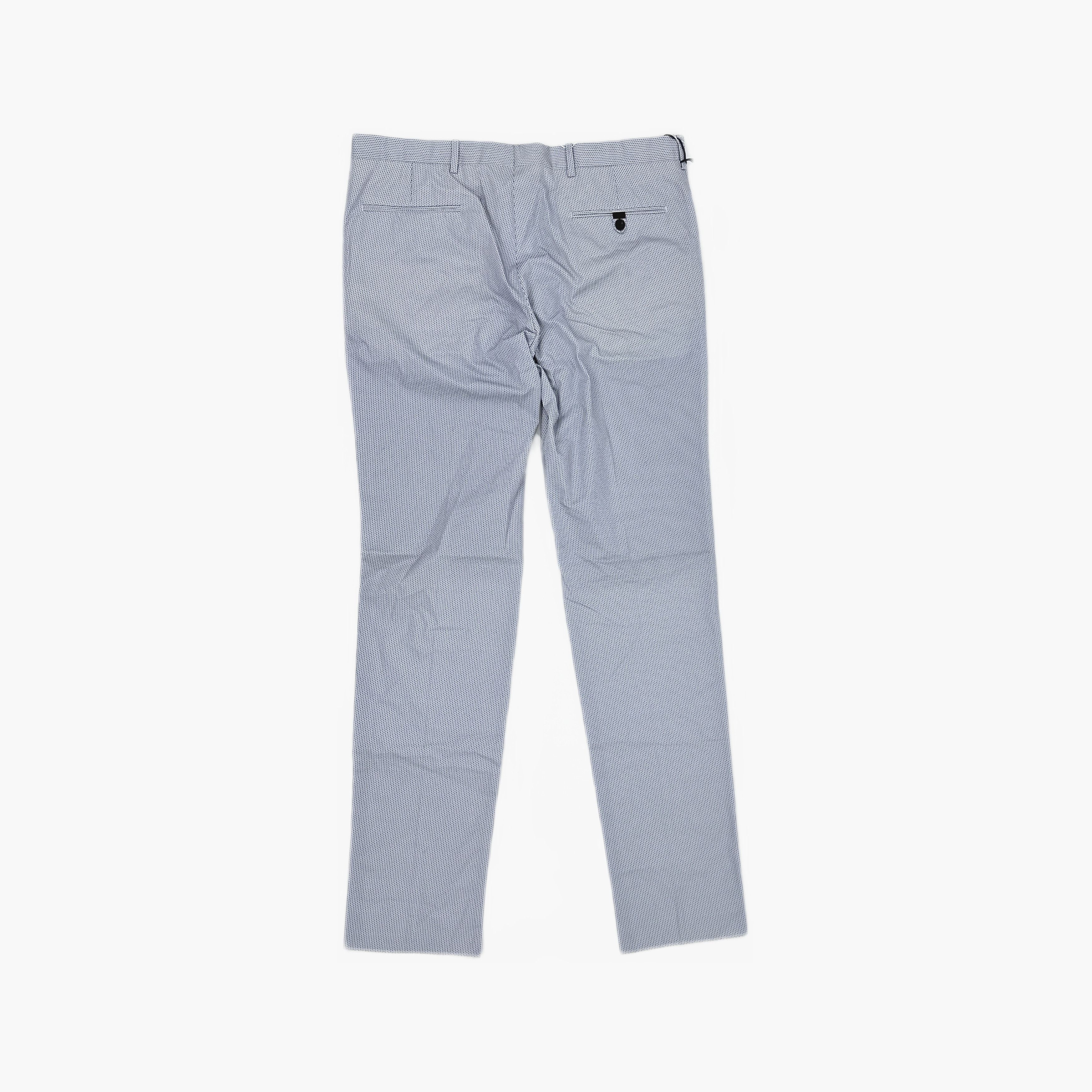 Prada Prada Micro Pattern Trousers Size 54 Size US 38 / EU 54 - 2 Thumbnail