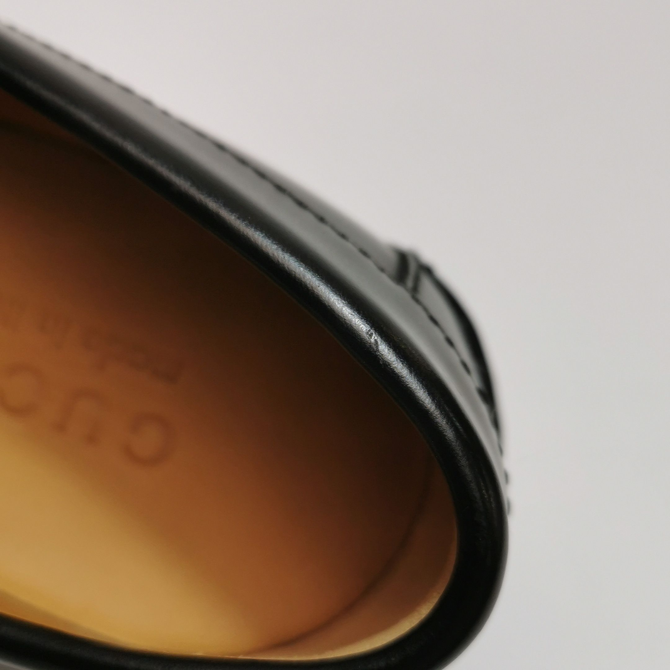Gucci Gucci Men 5.5 Leather Size US 5.5 / EU 38 - 8 Thumbnail