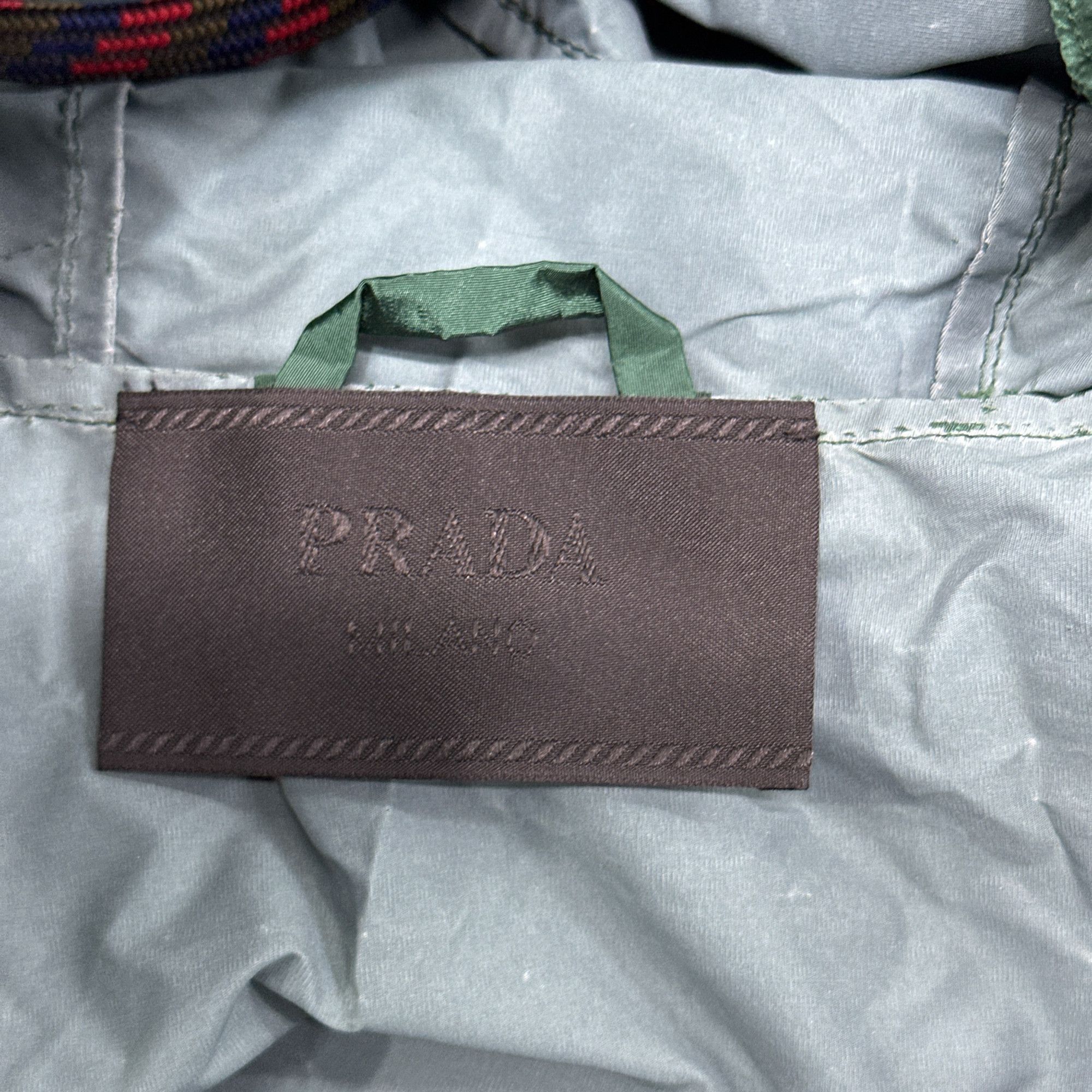 Prada Prada Hooded Nylon Poncho Size M Size US M / EU 48-50 / 2 - 8 Thumbnail