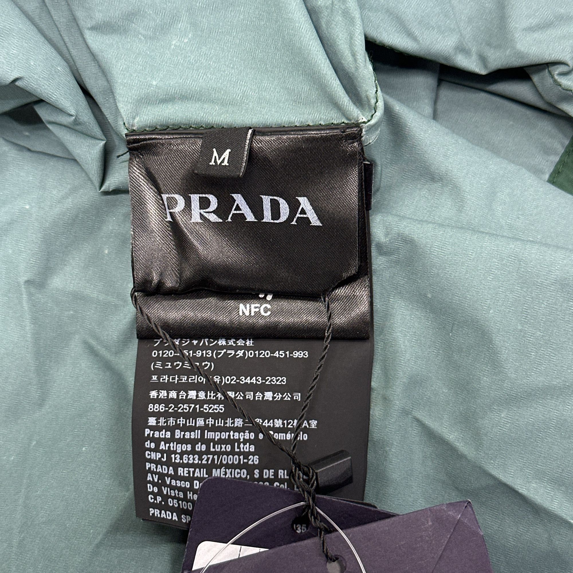 Prada Prada Hooded Nylon Poncho Size M Size US M / EU 48-50 / 2 - 3 Thumbnail