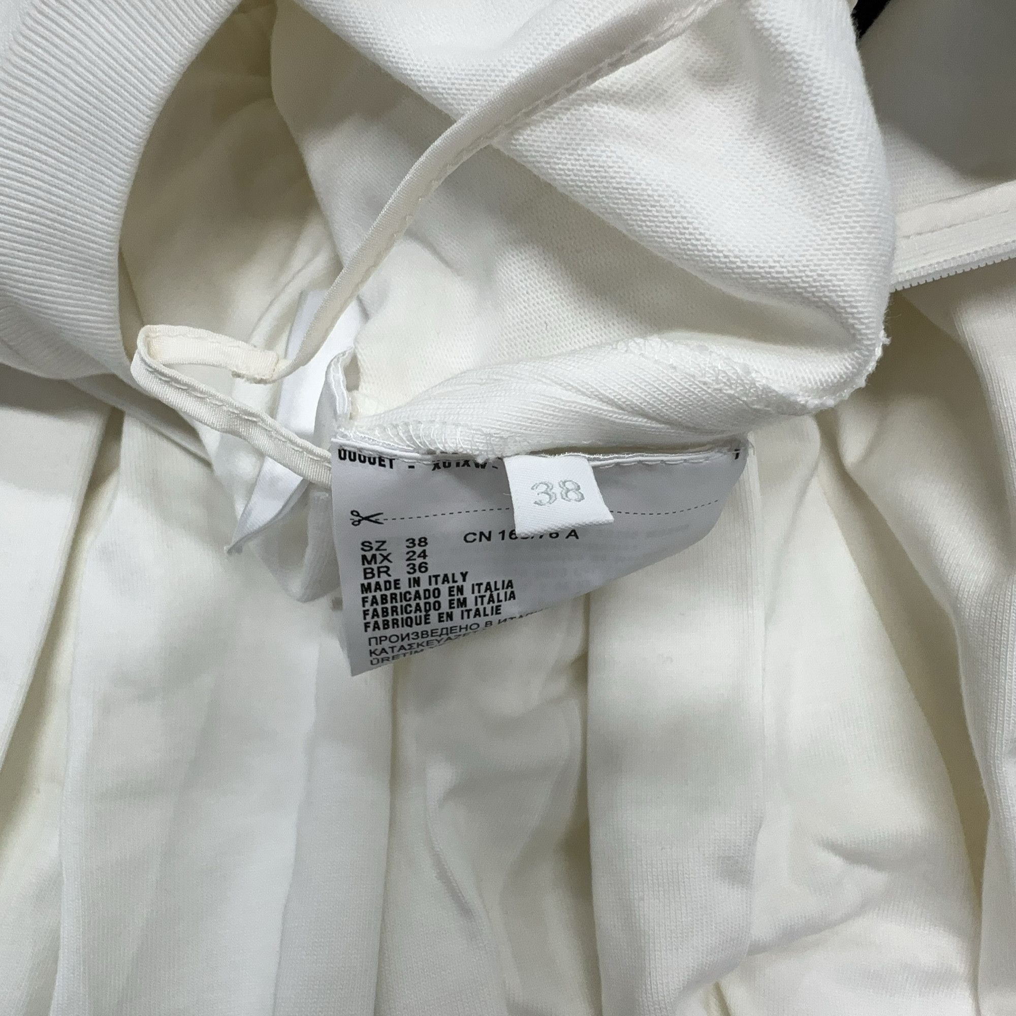 Prada Prada Cotton Pocket Logo Dress Size 38 Size XS / US 0-2 / IT 36-38 - 5 Thumbnail
