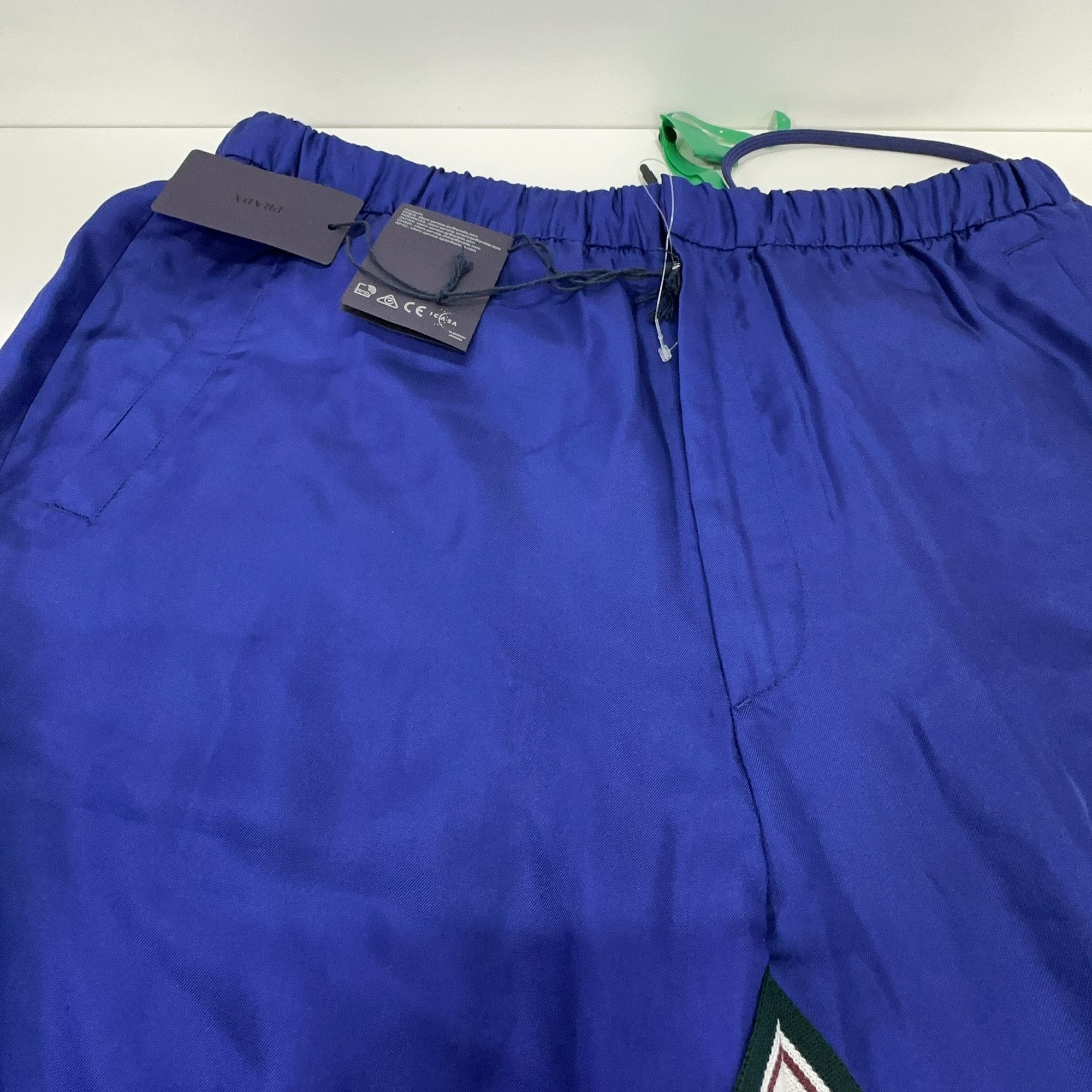 Prada Prada Silk Logo Stripe Joggers Size XL Size US 36 / EU 52 - 6 Thumbnail