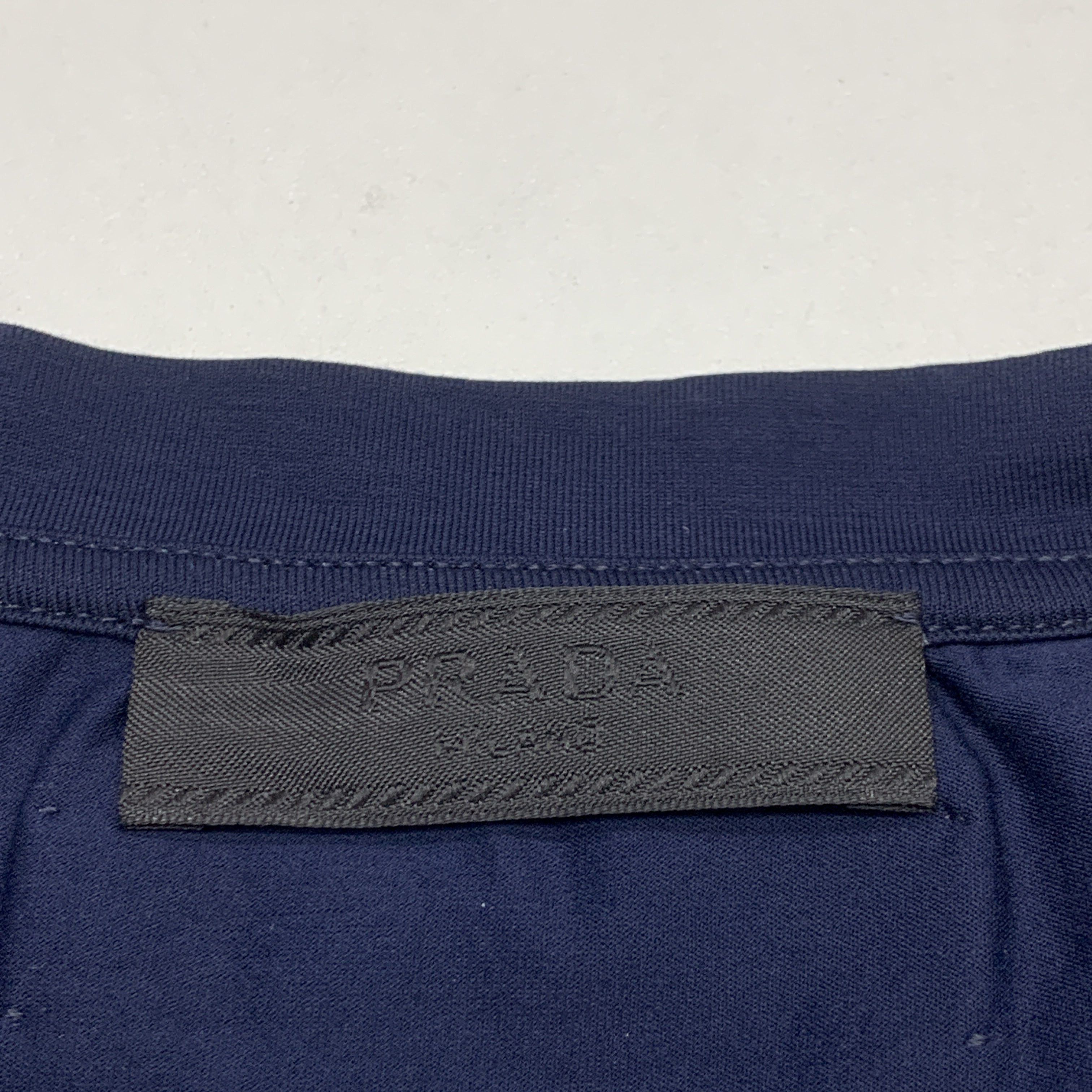 Prada Prada Cotton Crewneck T-Shirt Size XS Size US XS / EU 42 / 0 - 3 Thumbnail