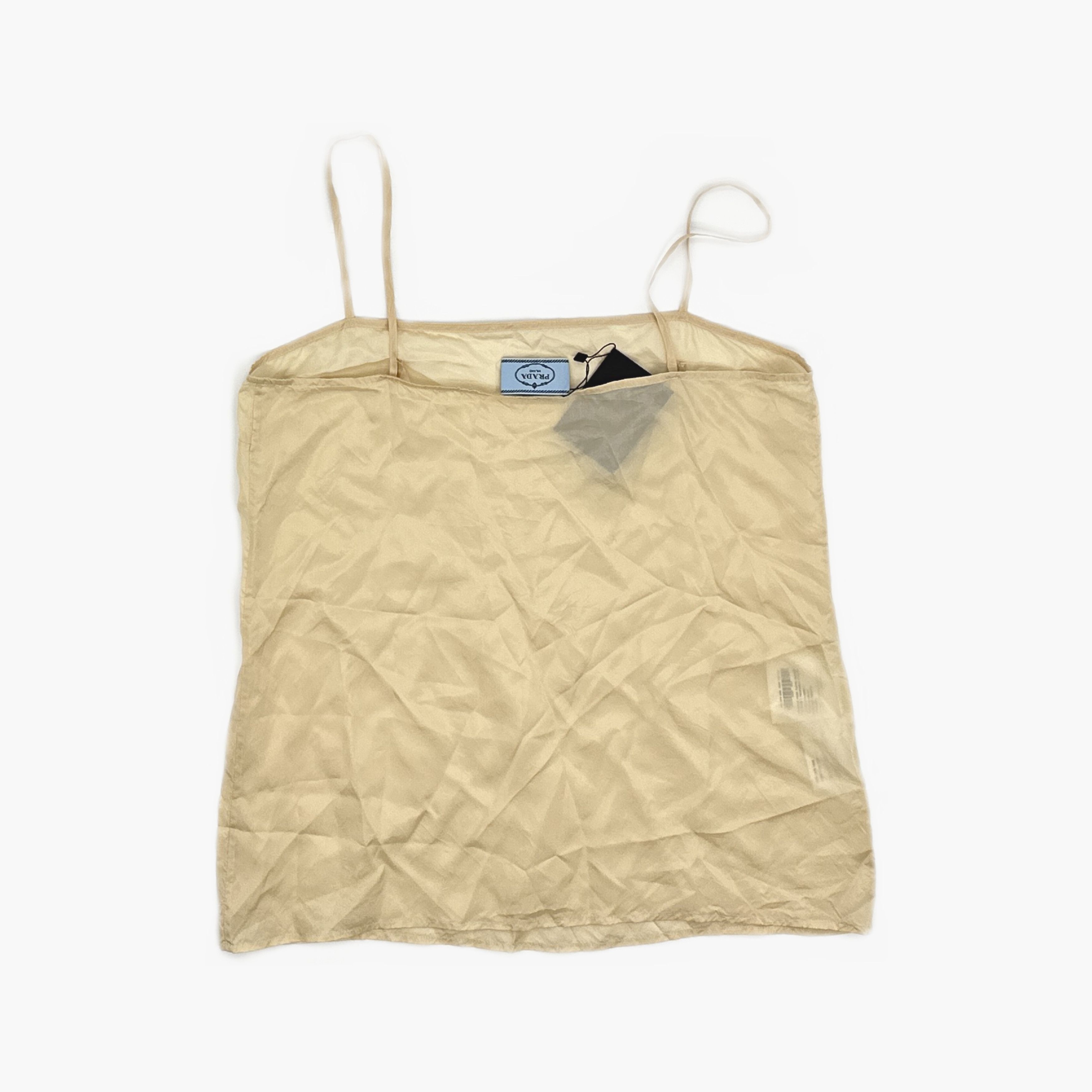 Prada Prada Beige Tank Top Size L Size L / US 10 / IT 46 - 2 Thumbnail