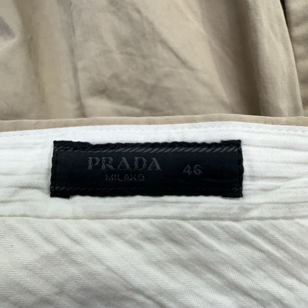 Prada Prada Khaki Casual Pants Size 30 Size US 30 / EU 46 - 4 Thumbnail