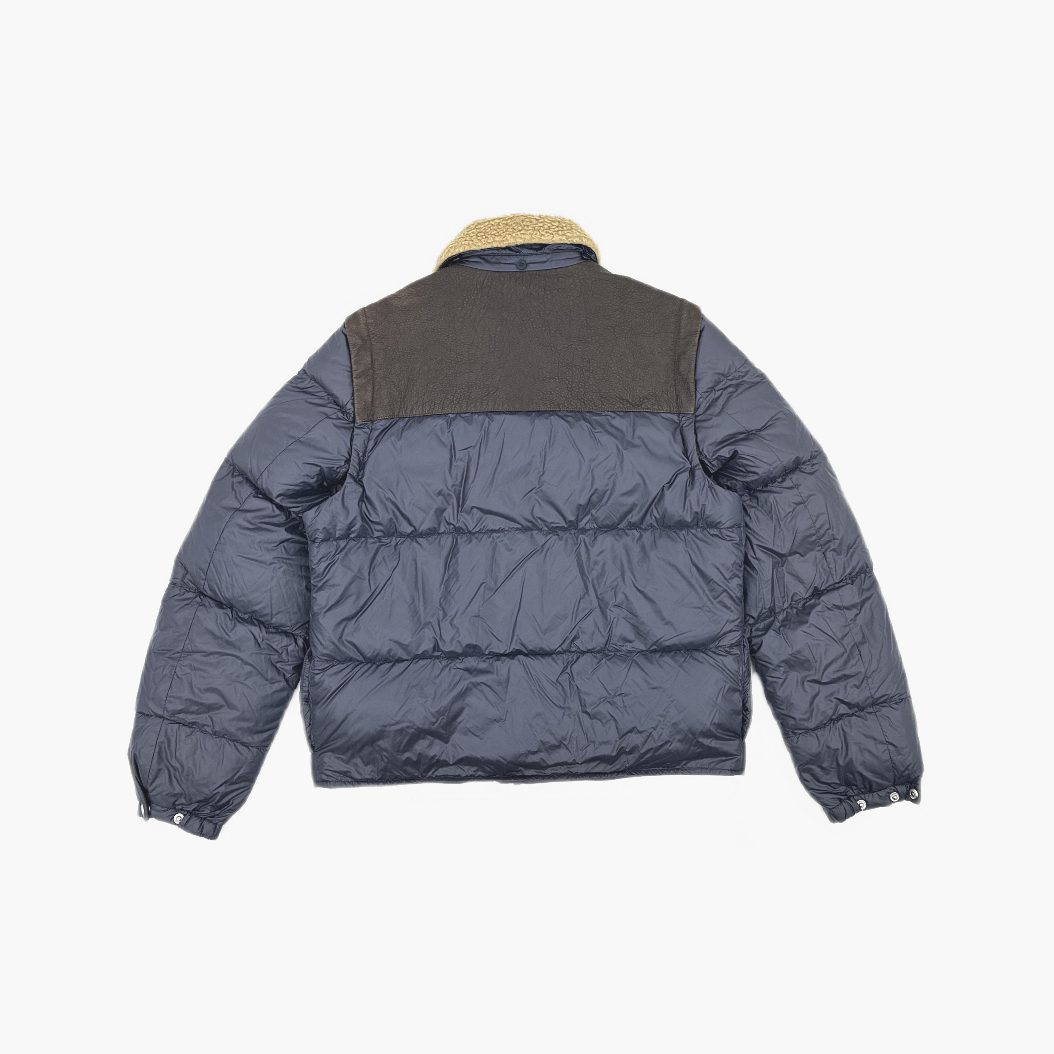 Prada Prada Shearling Collar Down Jacket Size 52 Size US L / EU 52-54 / 3 - 2 Thumbnail