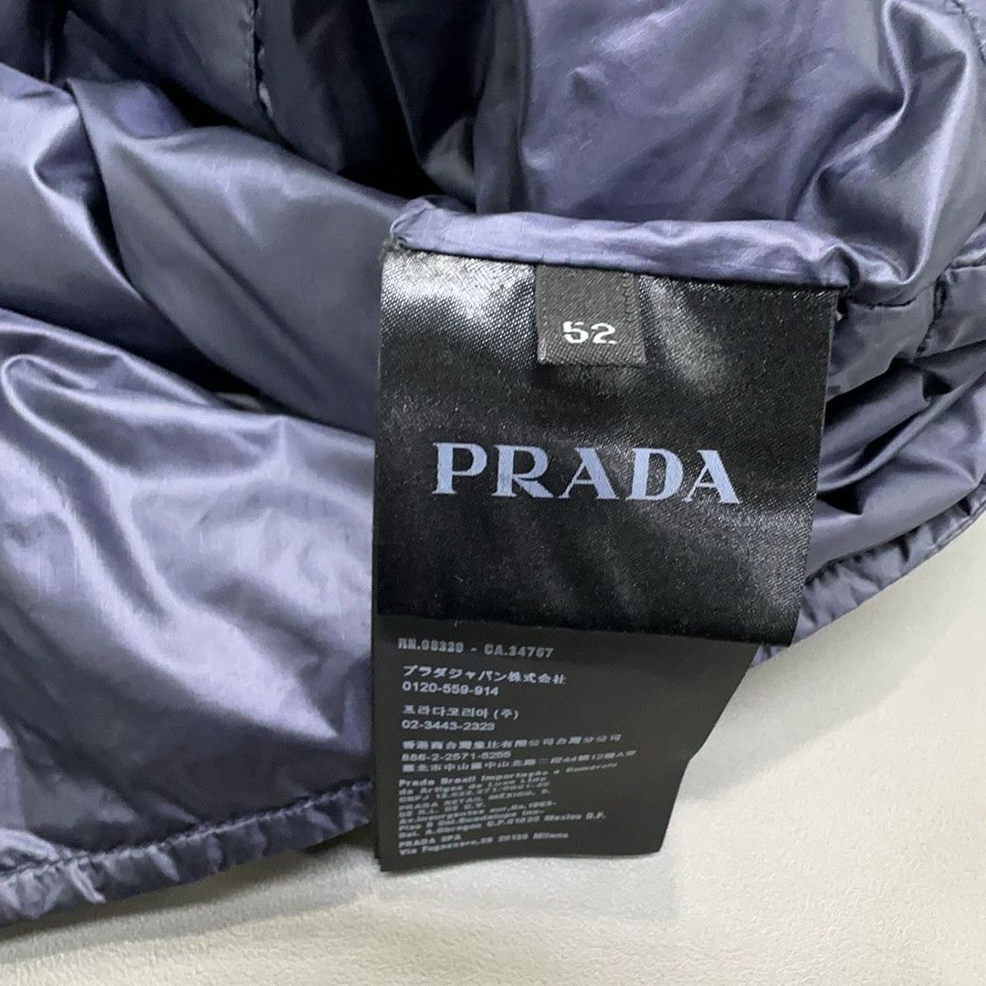 Prada Prada Shearling Collar Down Jacket Size 52 Size US L / EU 52-54 / 3 - 4 Thumbnail
