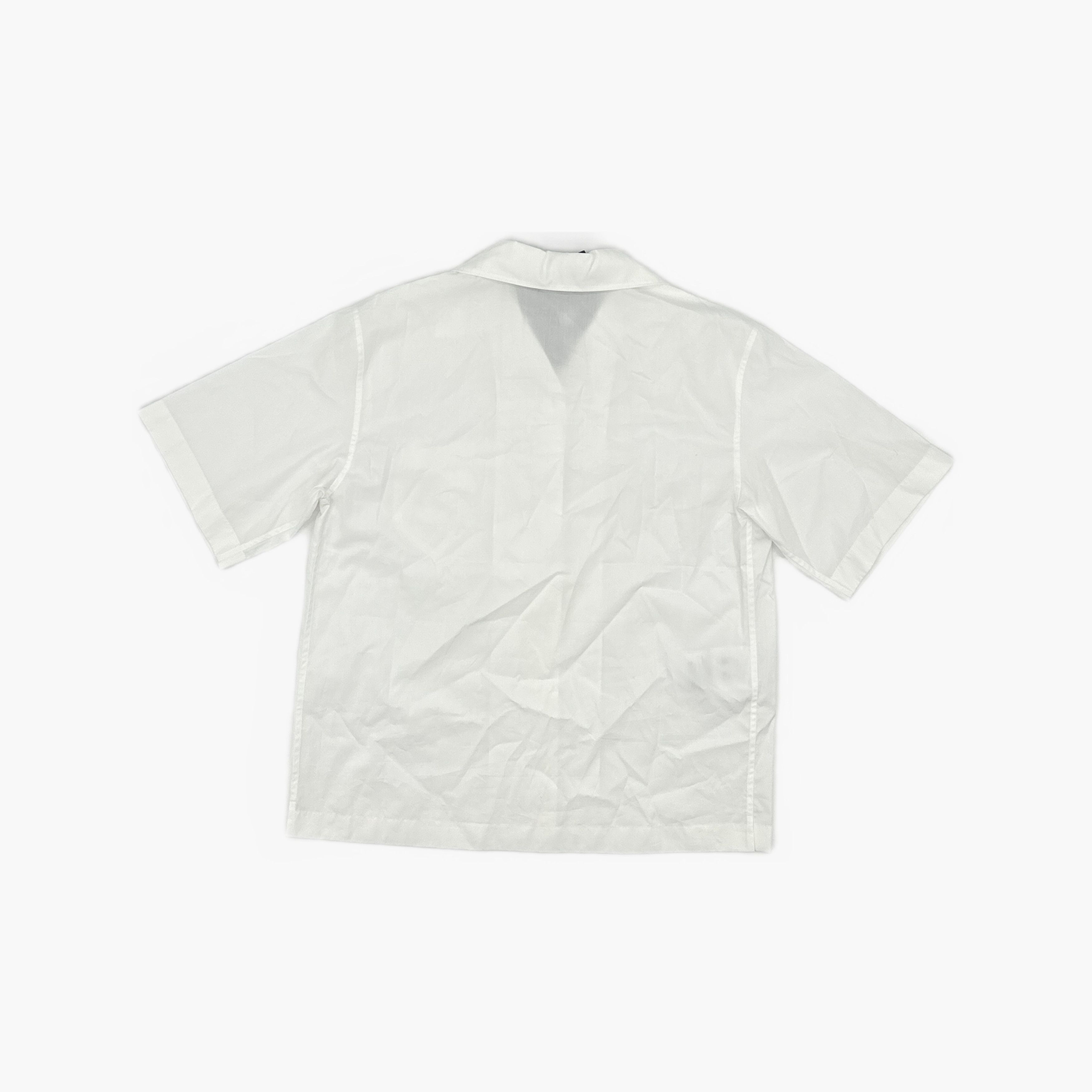 Prada Prada Logo Patch Button Up Shirt Size 40 Size S / US 4 / IT 40 - 2 Thumbnail
