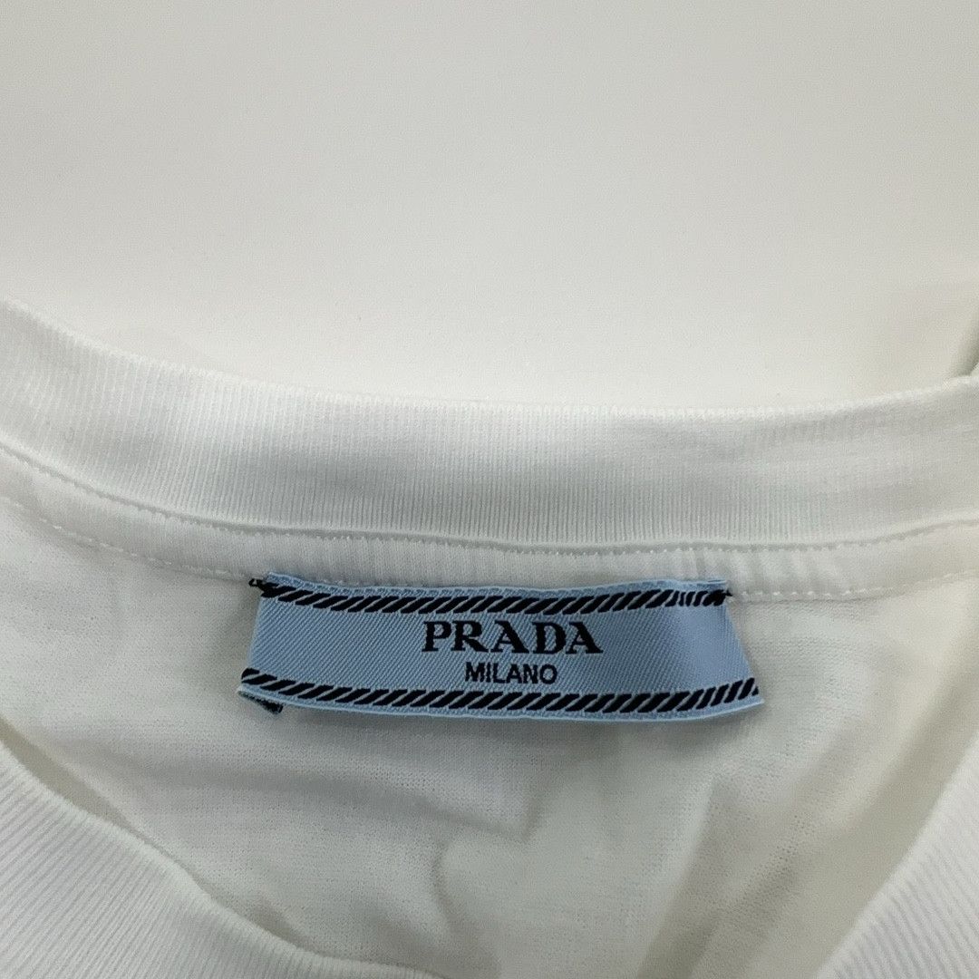 Prada Prada Leather Panel T-Shirt Size M Size M / US 6-8 / IT 42-44 - 5 Thumbnail