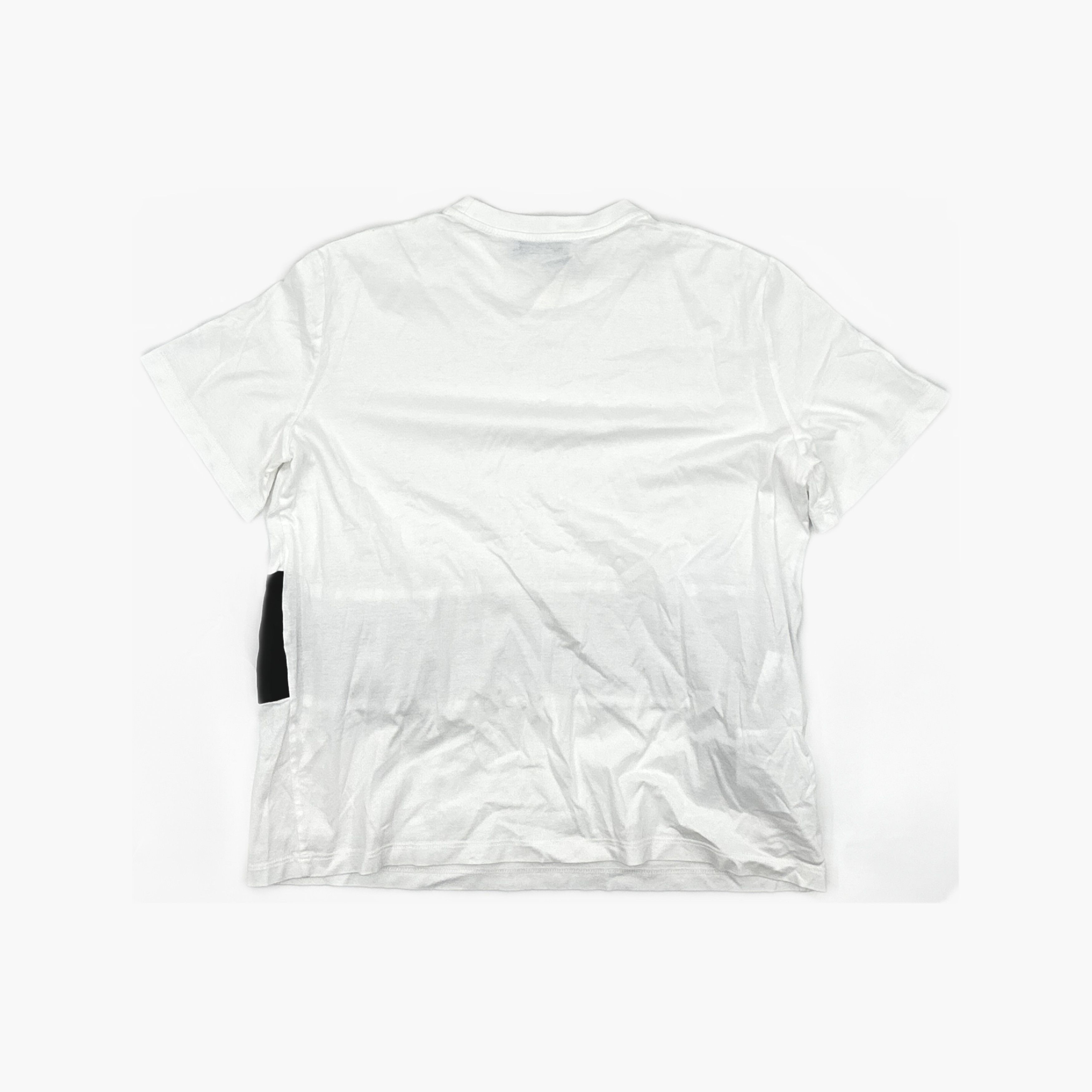 Prada Prada Leather Panel T-Shirt Size M Size M / US 6-8 / IT 42-44 - 2 Thumbnail