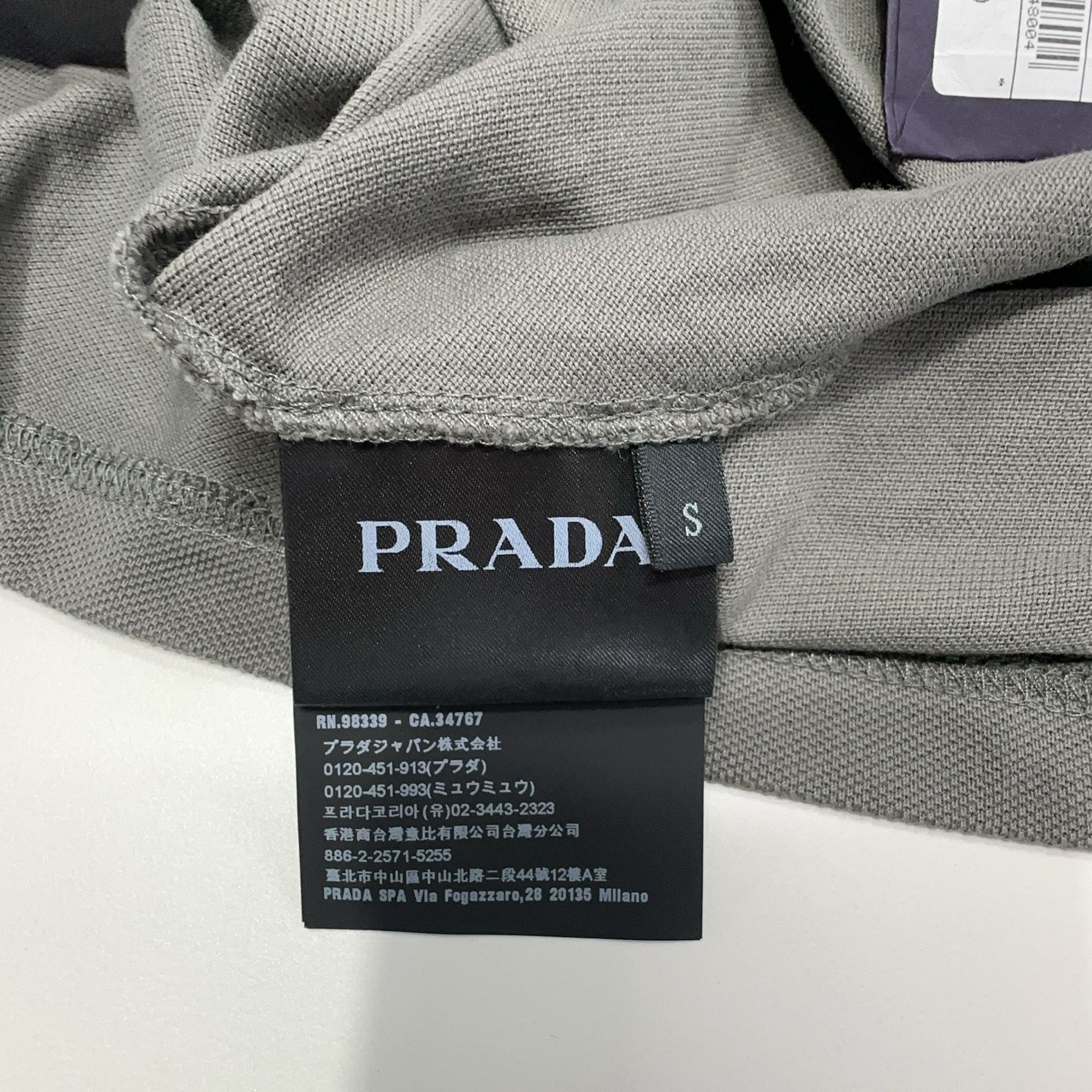 Prada Prada Striped Collar Polo Size S Size US S / EU 44-46 / 1 - 5 Thumbnail