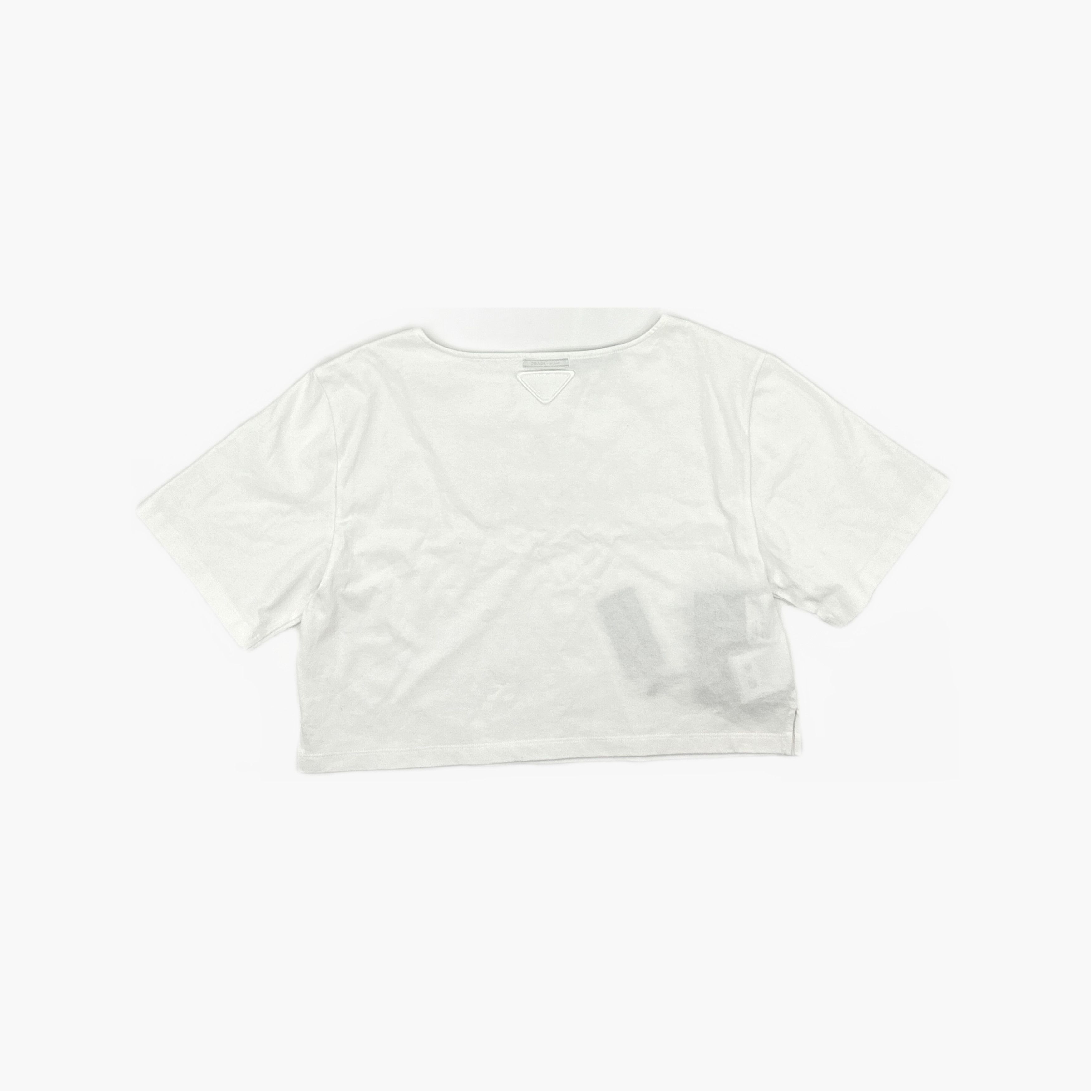 Prada Prada Logo Embossed T-Shirt Size M Size M / US 6-8 / IT 42-44 - 2 Thumbnail