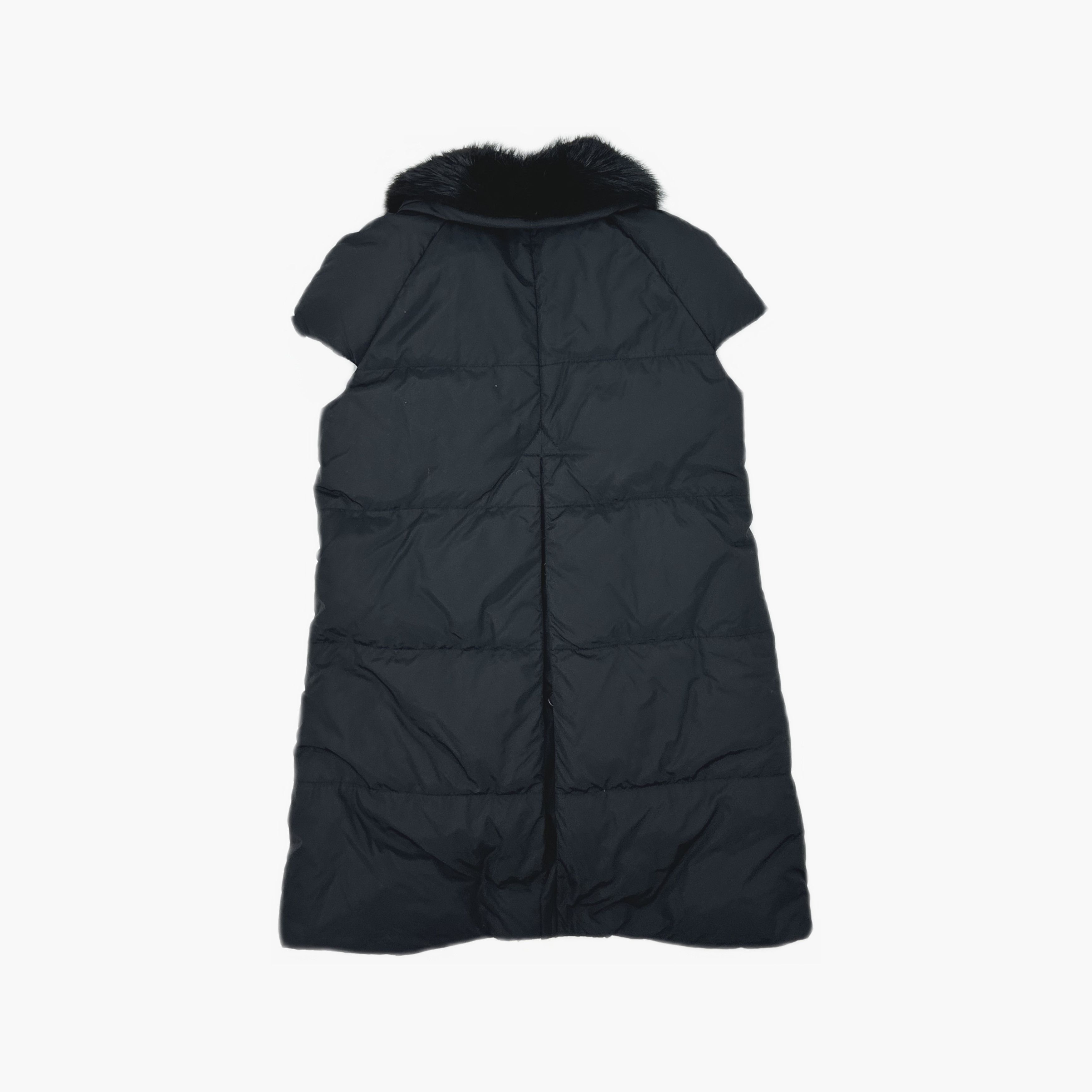 Prada Prada Fur Collar Down Vest Size 40 Size S / US 4 / IT 40 - 2 Thumbnail