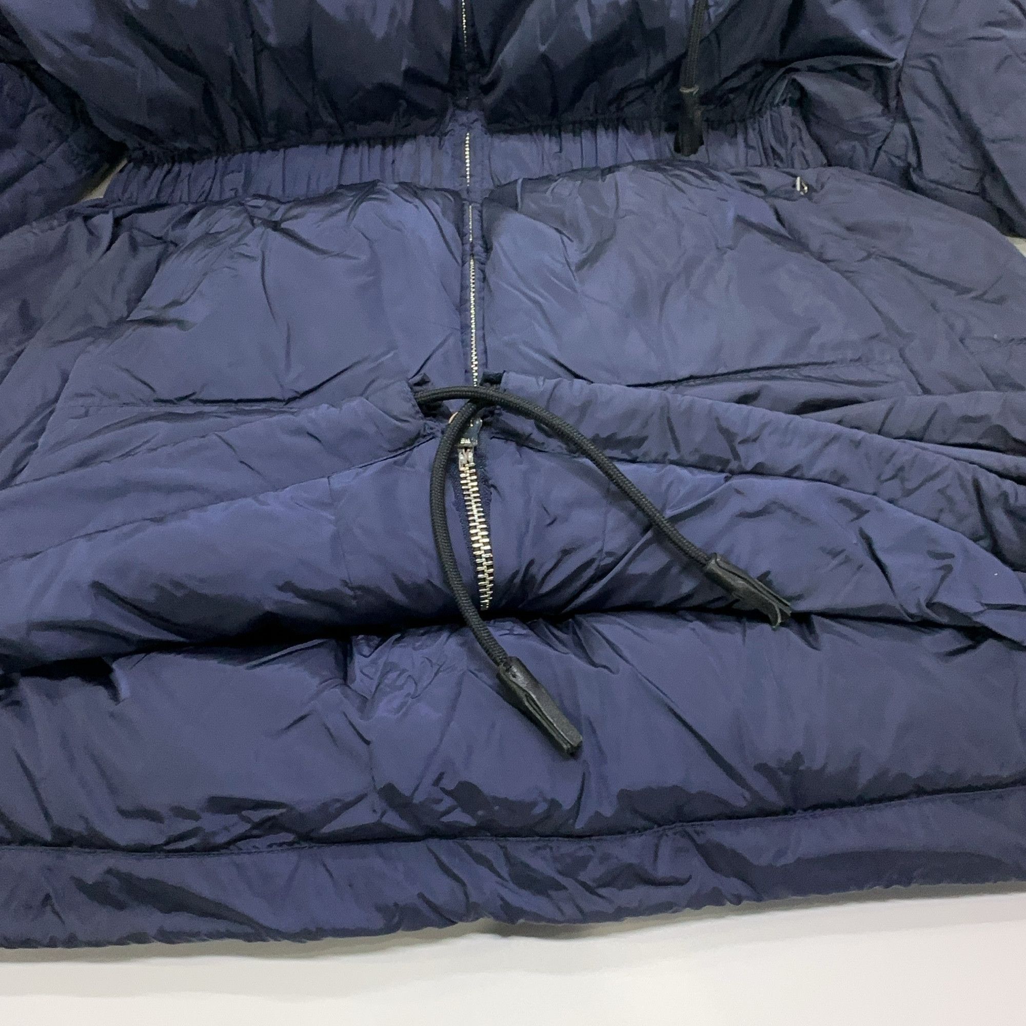 Prada Prada Fur Hooded Down Jacket Navy Size 40 Size S / US 4 / IT 40 - 10 Thumbnail