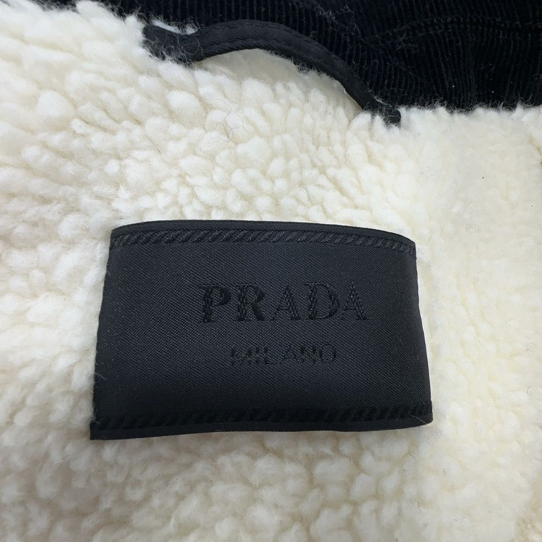 Prada Prada Re-Nylon Corduroy Collar Jacket Size XL Size US XL / EU 56 / 4 - 3 Thumbnail