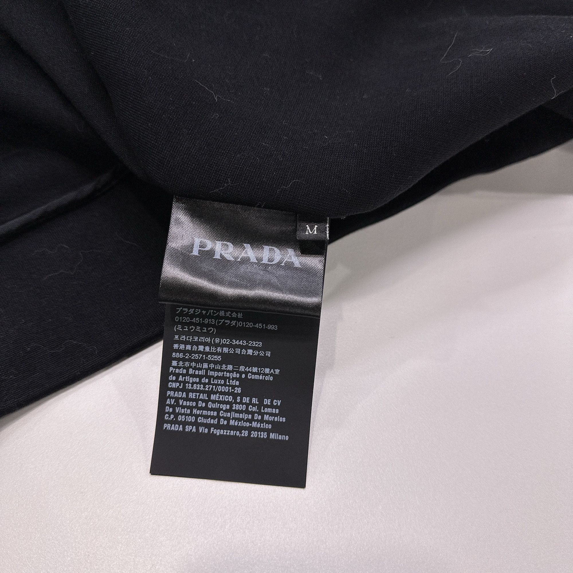 Prada Prada Logo Zip-Up Hooded Jacket Size M Size US M / EU 48-50 / 2 - 4 Thumbnail