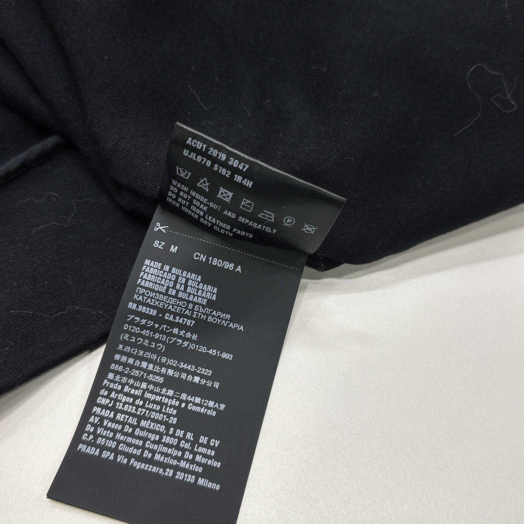 Prada Prada Logo Zip-Up Hooded Jacket Size M Size US M / EU 48-50 / 2 - 6 Thumbnail
