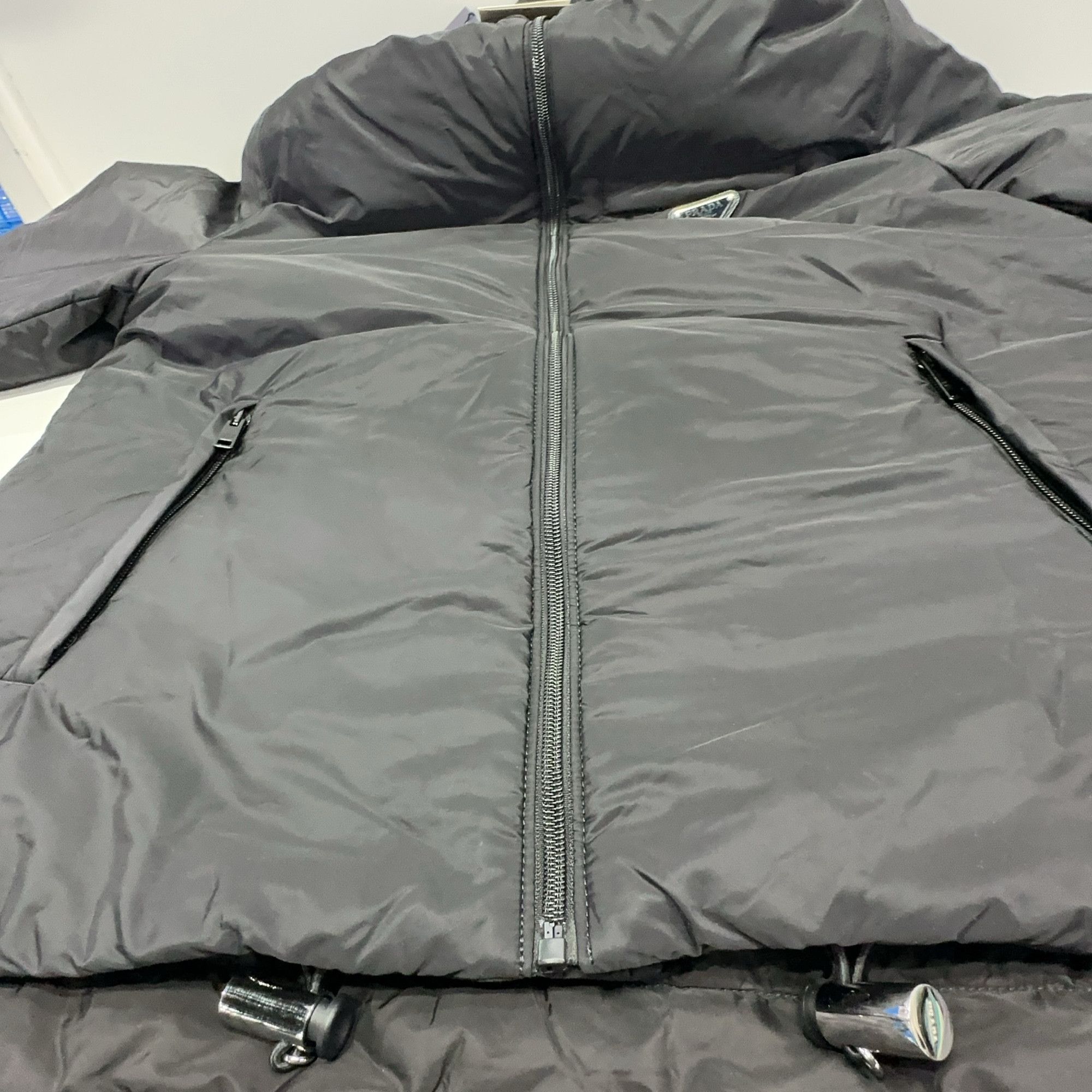 Prada Prada Re-Nylon Hooded Puffer Jacket Size XL Size US XL / EU 56 / 4 - 8 Thumbnail