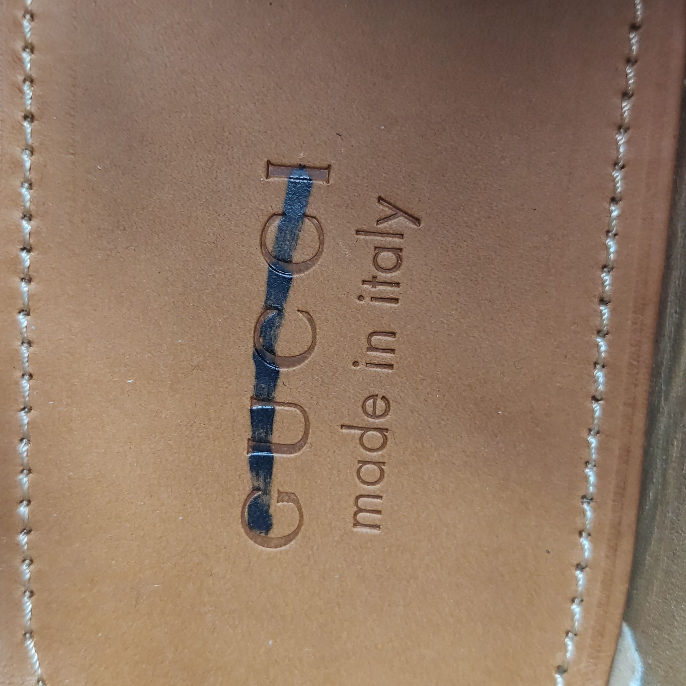 Gucci Gucci Men 12 Leather Size US 12 / EU 45 - 9 Thumbnail