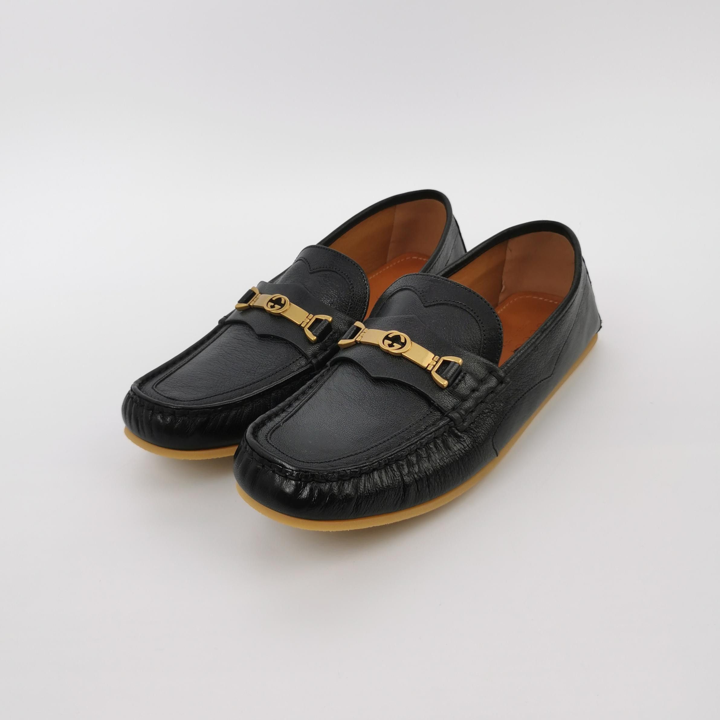 Gucci Gucci Men 12 Leather Size US 12 / EU 45 - 2 Thumbnail