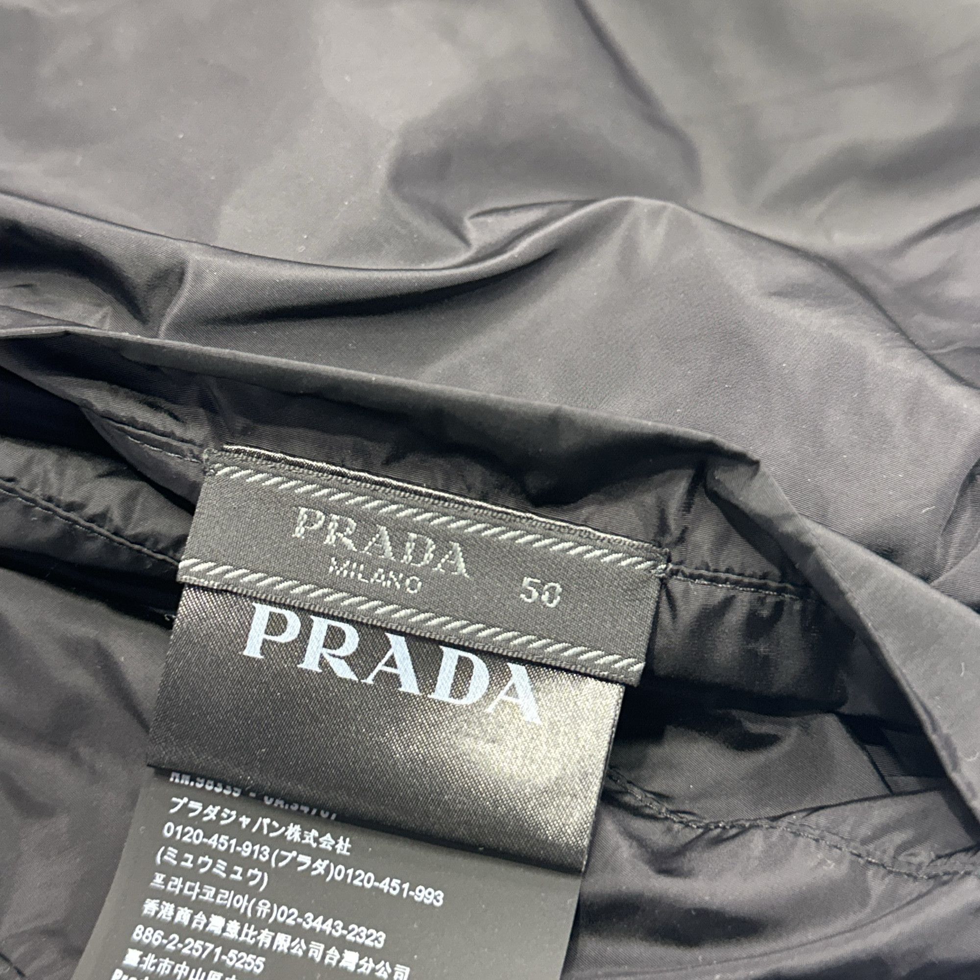 Prada Prada Logo Re-Nylon Reversible Bomber Jacket Size 50 Size US M / EU 48-50 / 2 - 3 Thumbnail