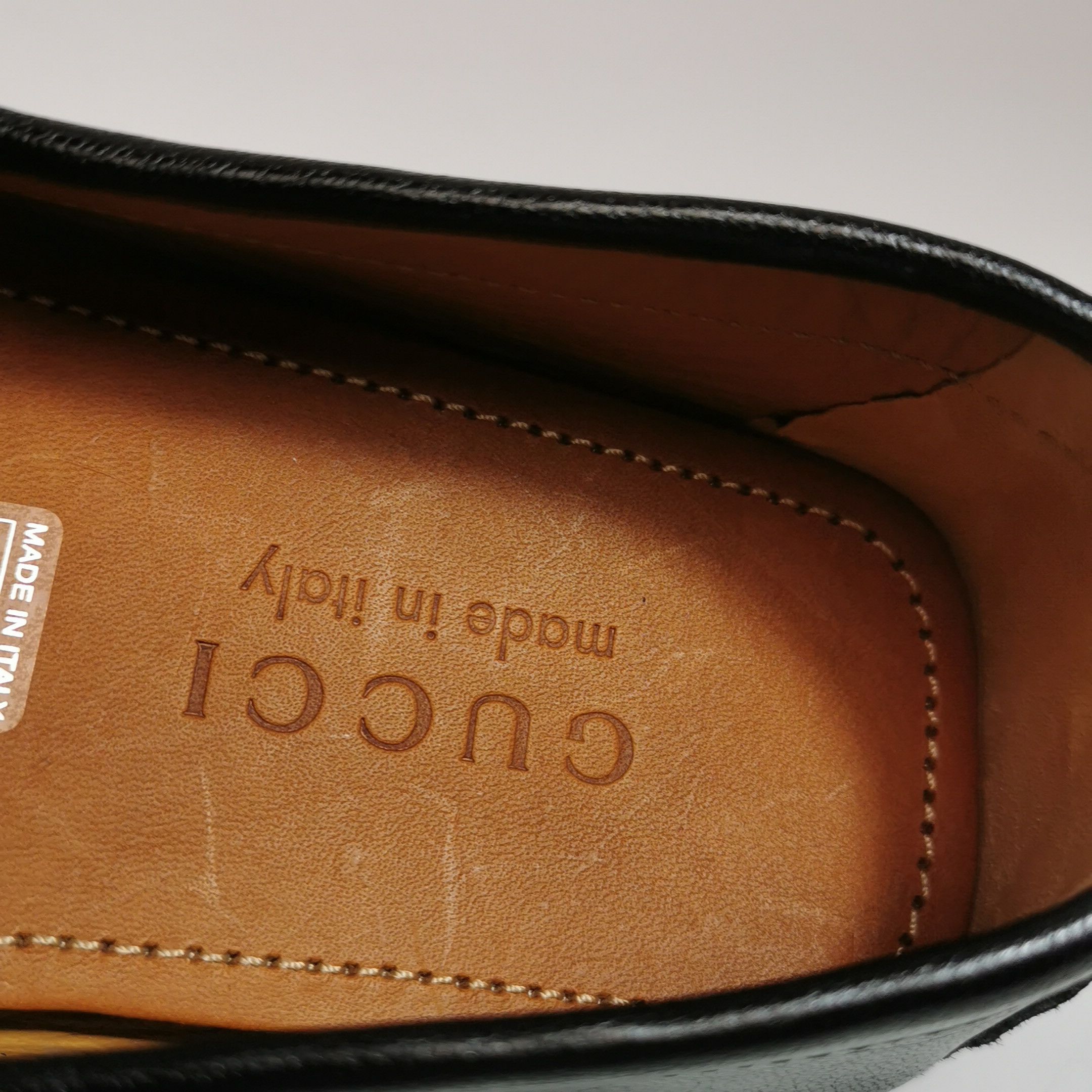 Gucci Gucci Men 6.5 Leather Size US 6.5 / EU 39-40 - 9 Thumbnail