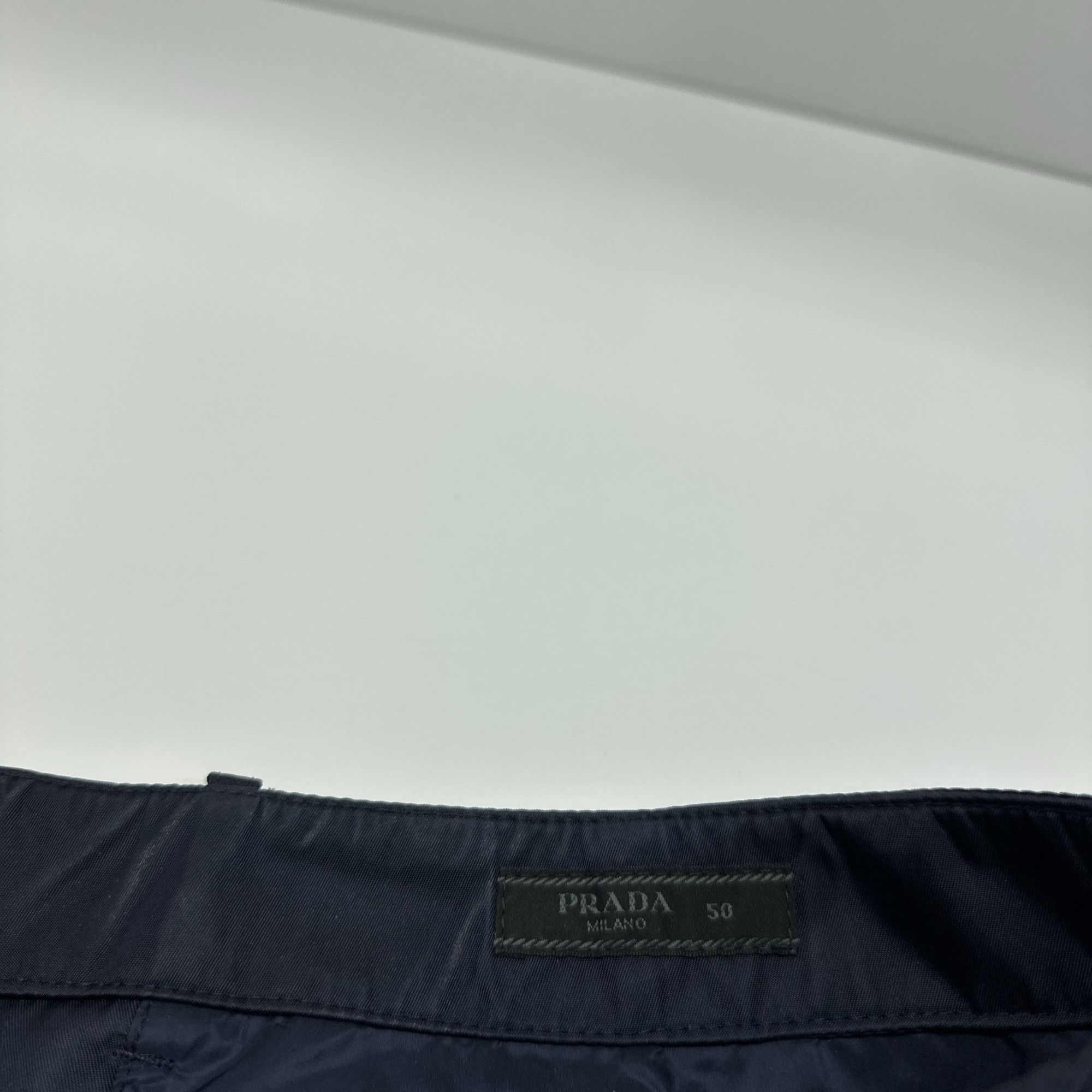 Prada Prada Re-Nylon Cargo Shorts Navy Size 50 Size US 34 / EU 50 - 3 Thumbnail