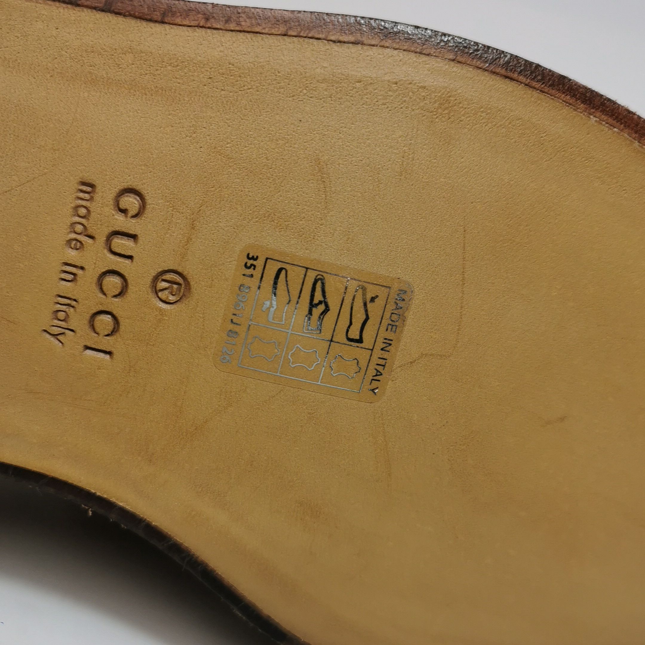 Gucci Gucci Men 8.5 Leather Size US 8.5 / EU 41-42 - 9 Thumbnail