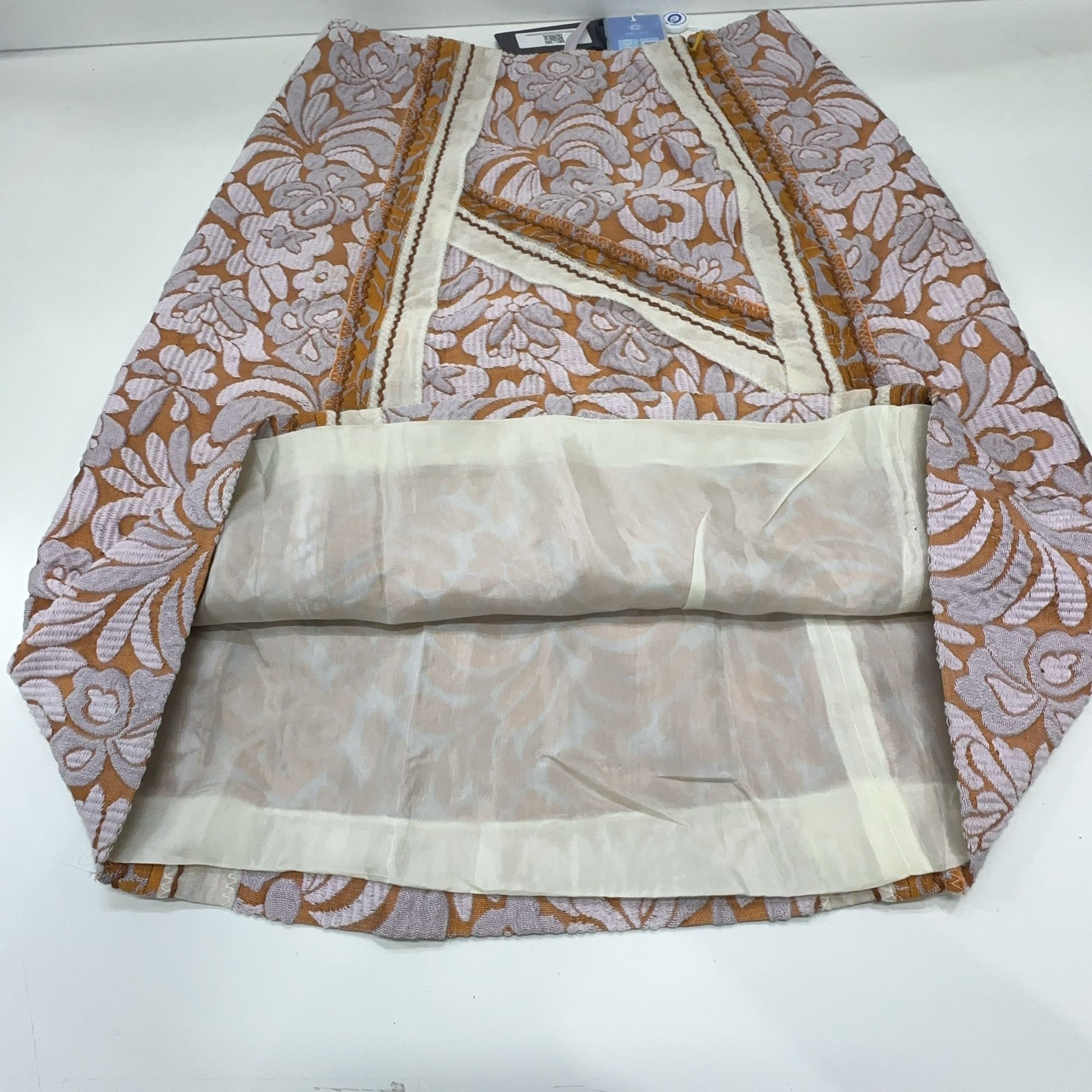 Prada Prada Floral Jacquard Mini Skirt Size 40 Size 27" / US 4 / IT 40 - 9 Thumbnail