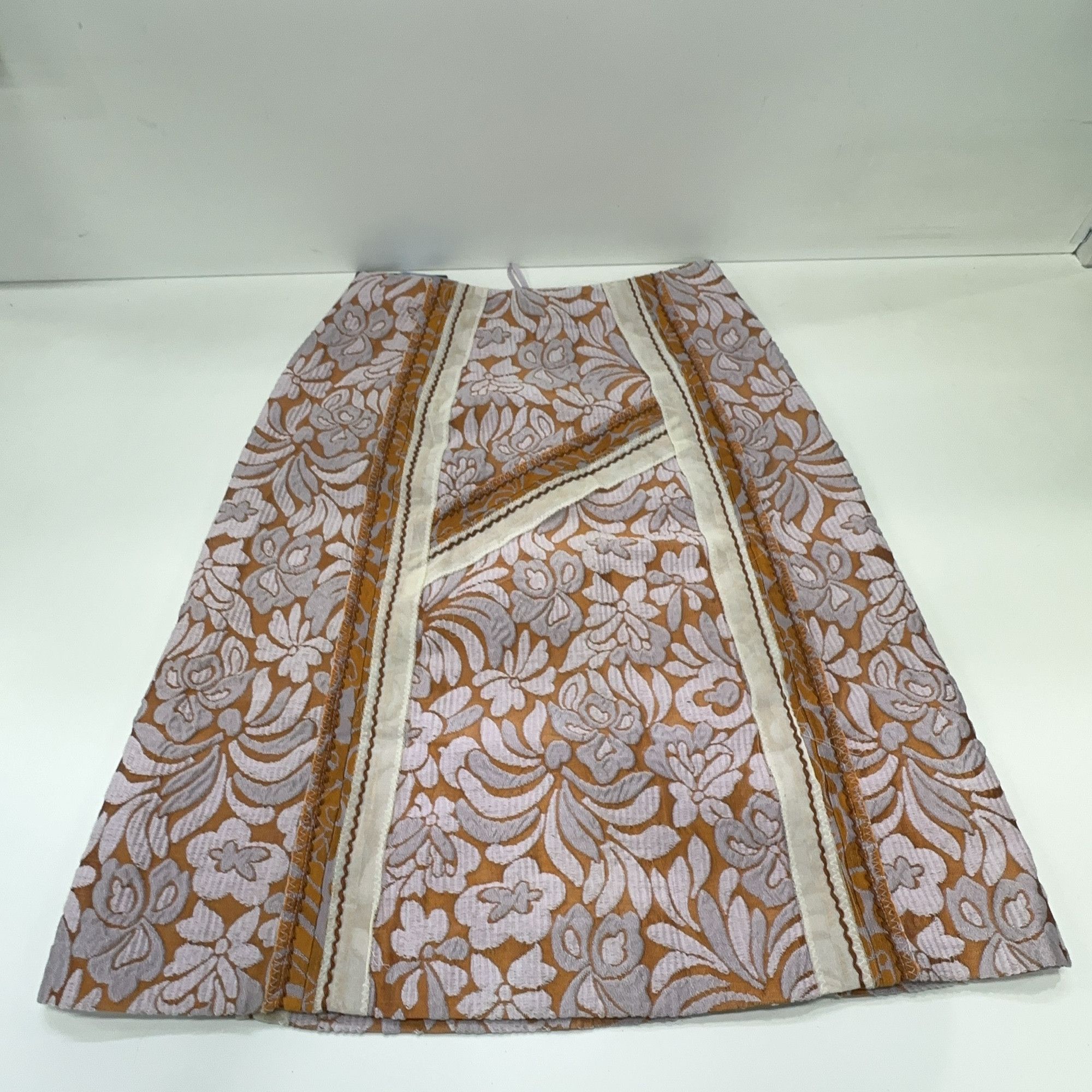 Prada Prada Floral Jacquard Mini Skirt Size 40 Size 27" / US 4 / IT 40 - 10 Thumbnail