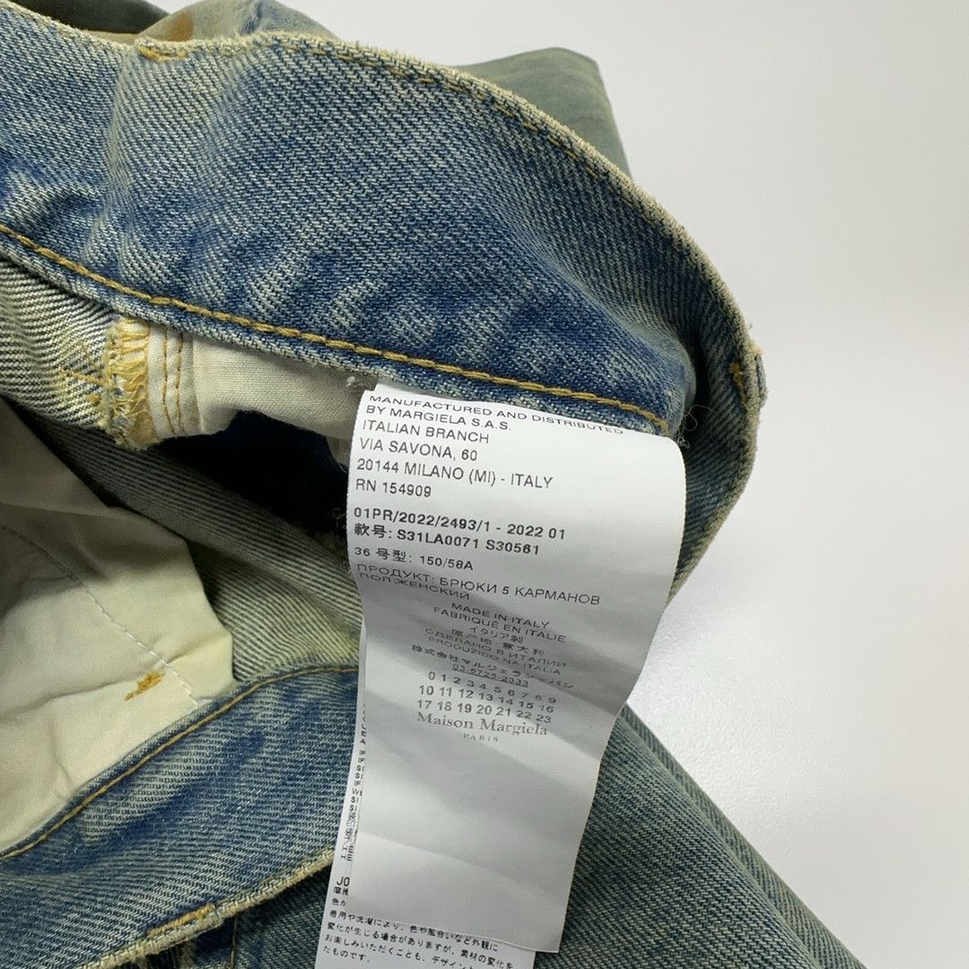 Maison Margiela Maison Margiela Vintage Wash Jeans Size 36 Size 25" / US 0 / IT 36 - 3 Thumbnail