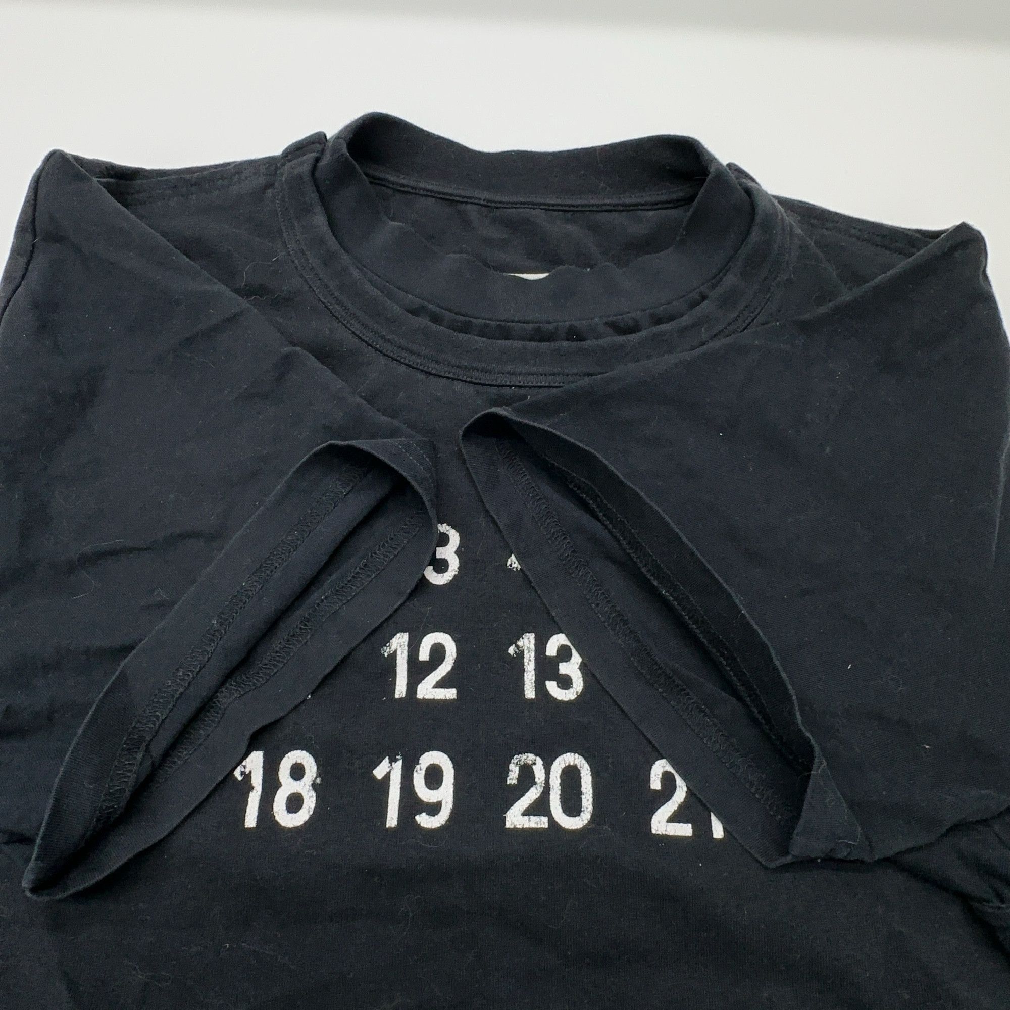 MM6 MM6 Maison Margiela Number Graphic T-Shirt Size S Size US S / EU 44-46 / 1 - 11 Thumbnail