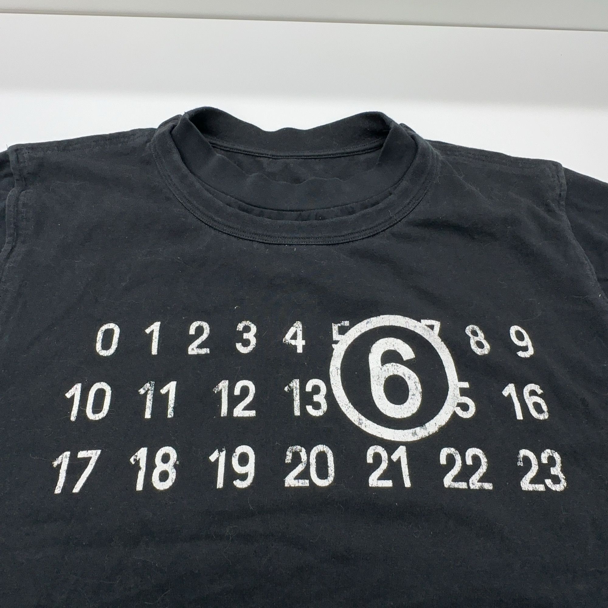 MM6 MM6 Maison Margiela Number Graphic T-Shirt Size S Size US S / EU 44-46 / 1 - 8 Thumbnail
