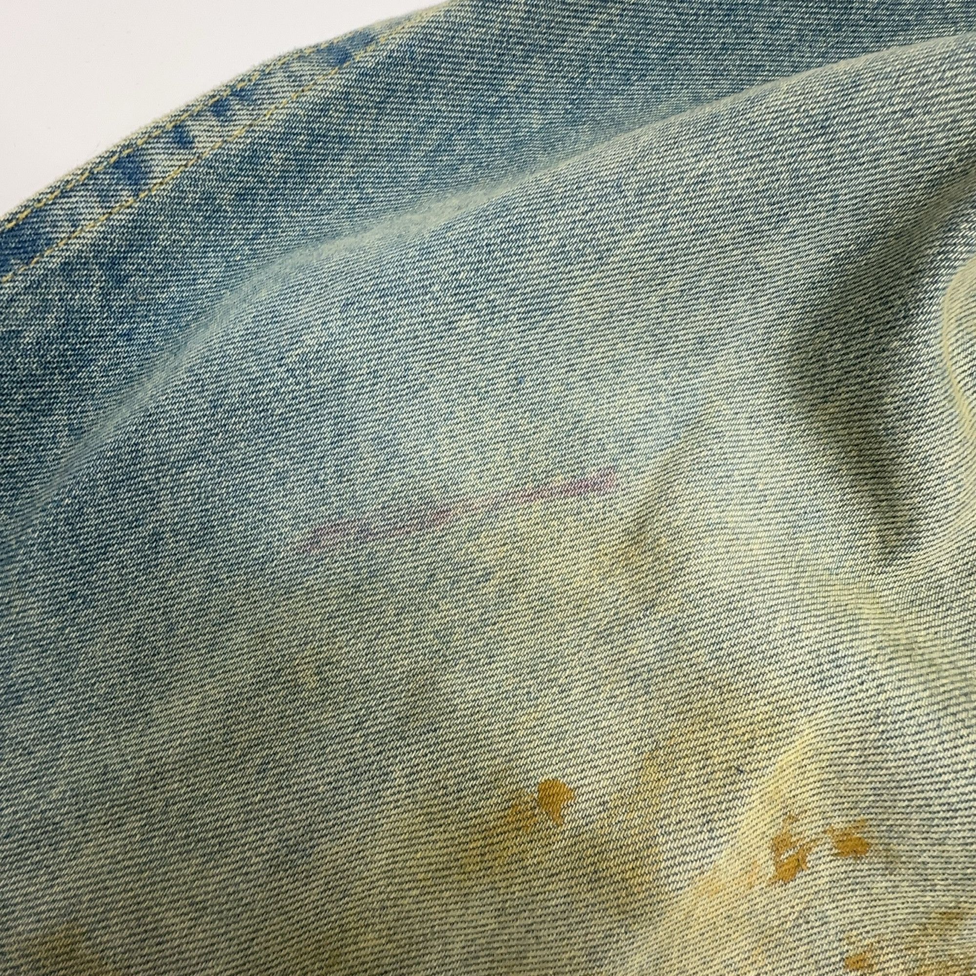 Maison Margiela Maison Margiela Distressed Denim Midi Skirt Size 38 Size 26" / US 2 / IT 38 - 6 Thumbnail