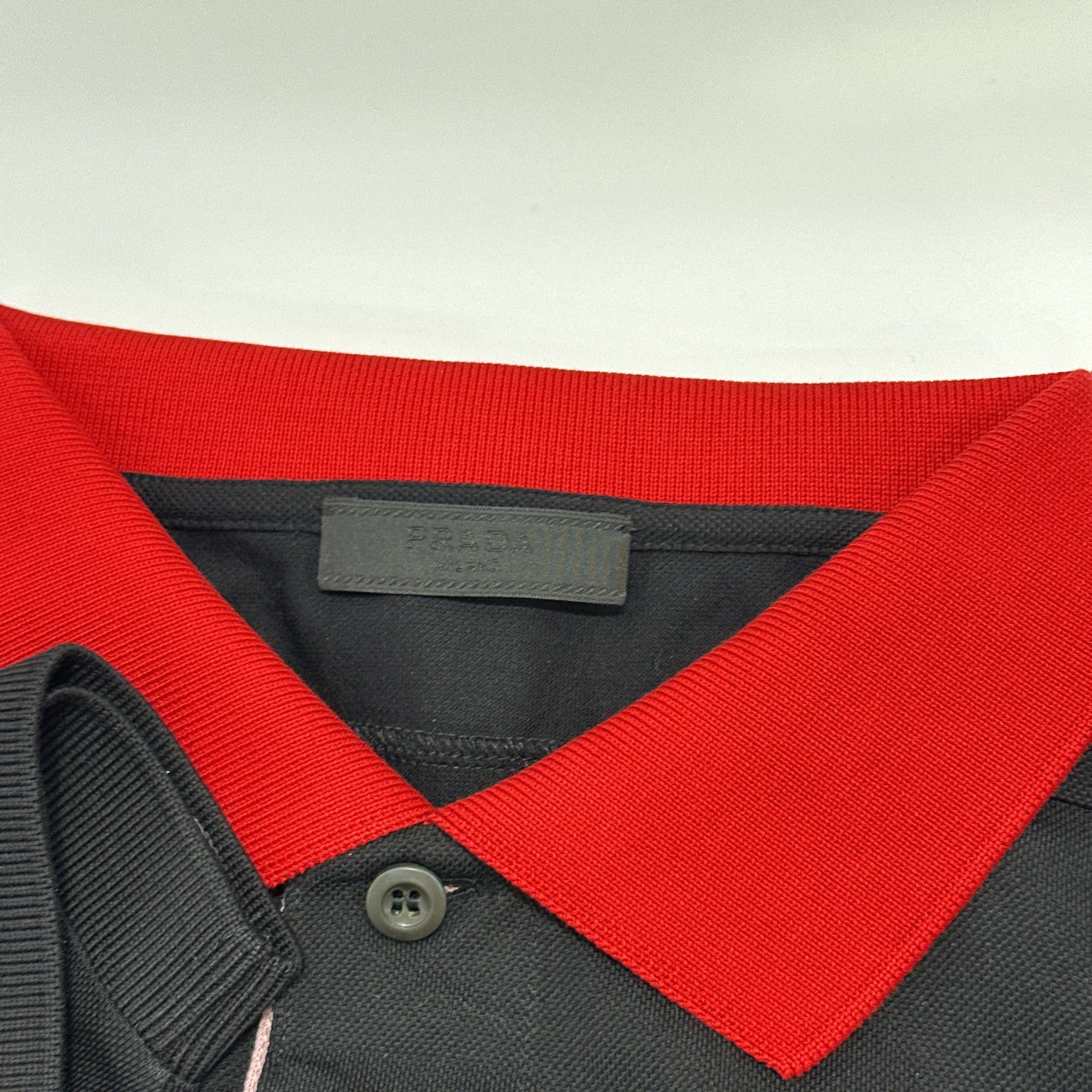 Prada Prada Logo Patch Polo Shirt XXL Size US XXL / EU 58 / 5 - 5 Thumbnail