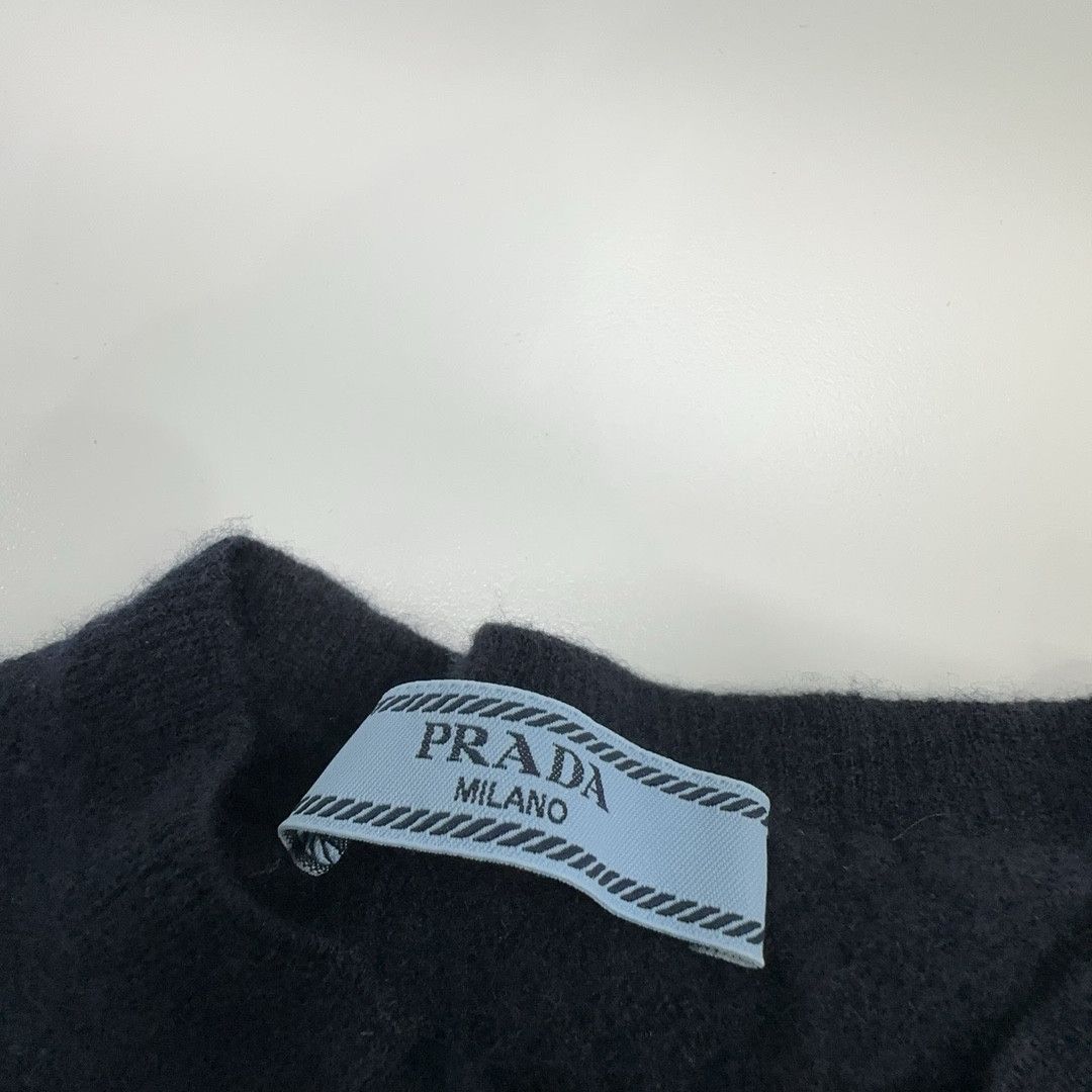 Prada Prada Cashmere Short Sleeve Sweater Size 36 Size XS / US 0-2 / IT 36-38 - 3 Thumbnail