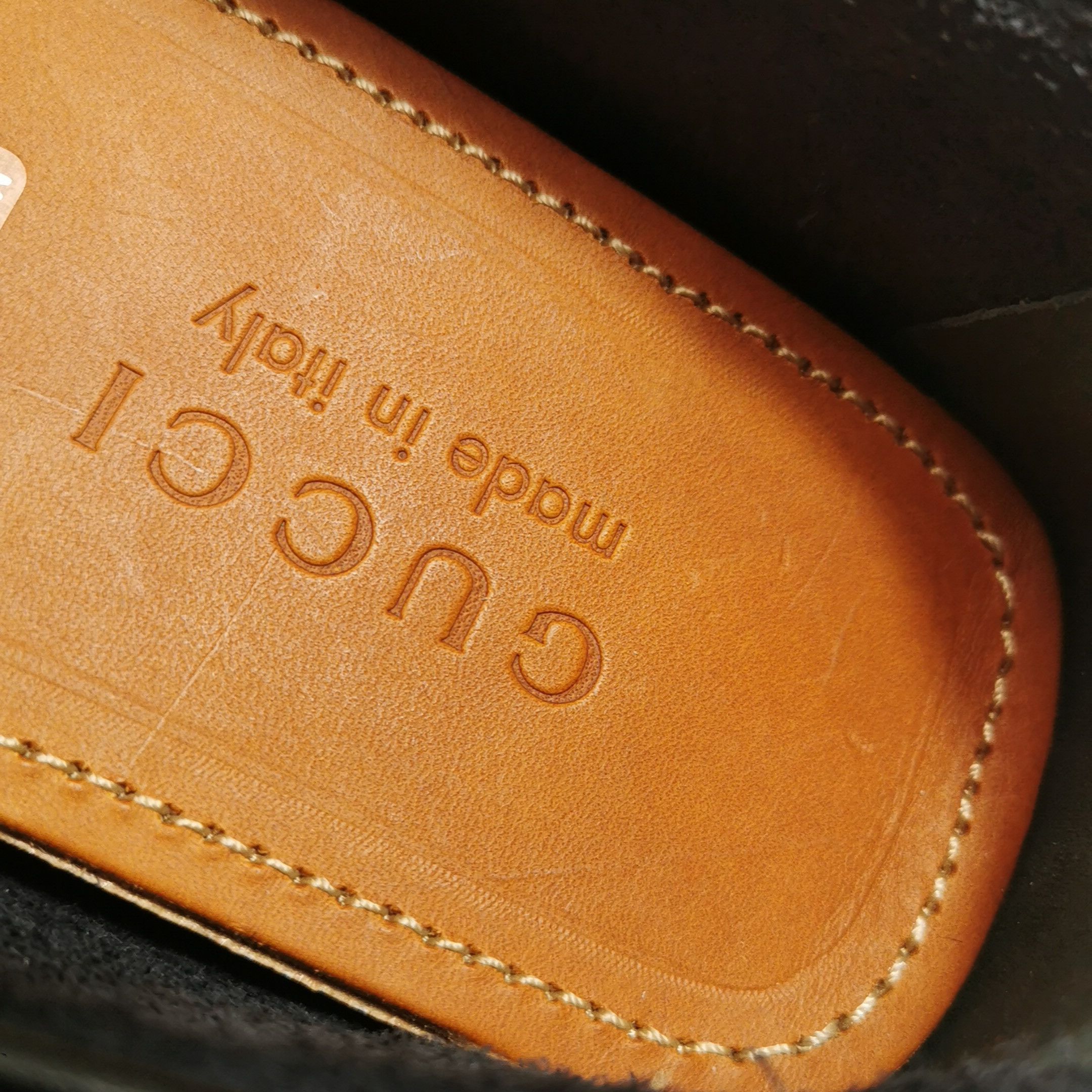 Gucci Gucci Men 6.5 Leather Size US 6.5 / EU 39-40 - 9 Thumbnail