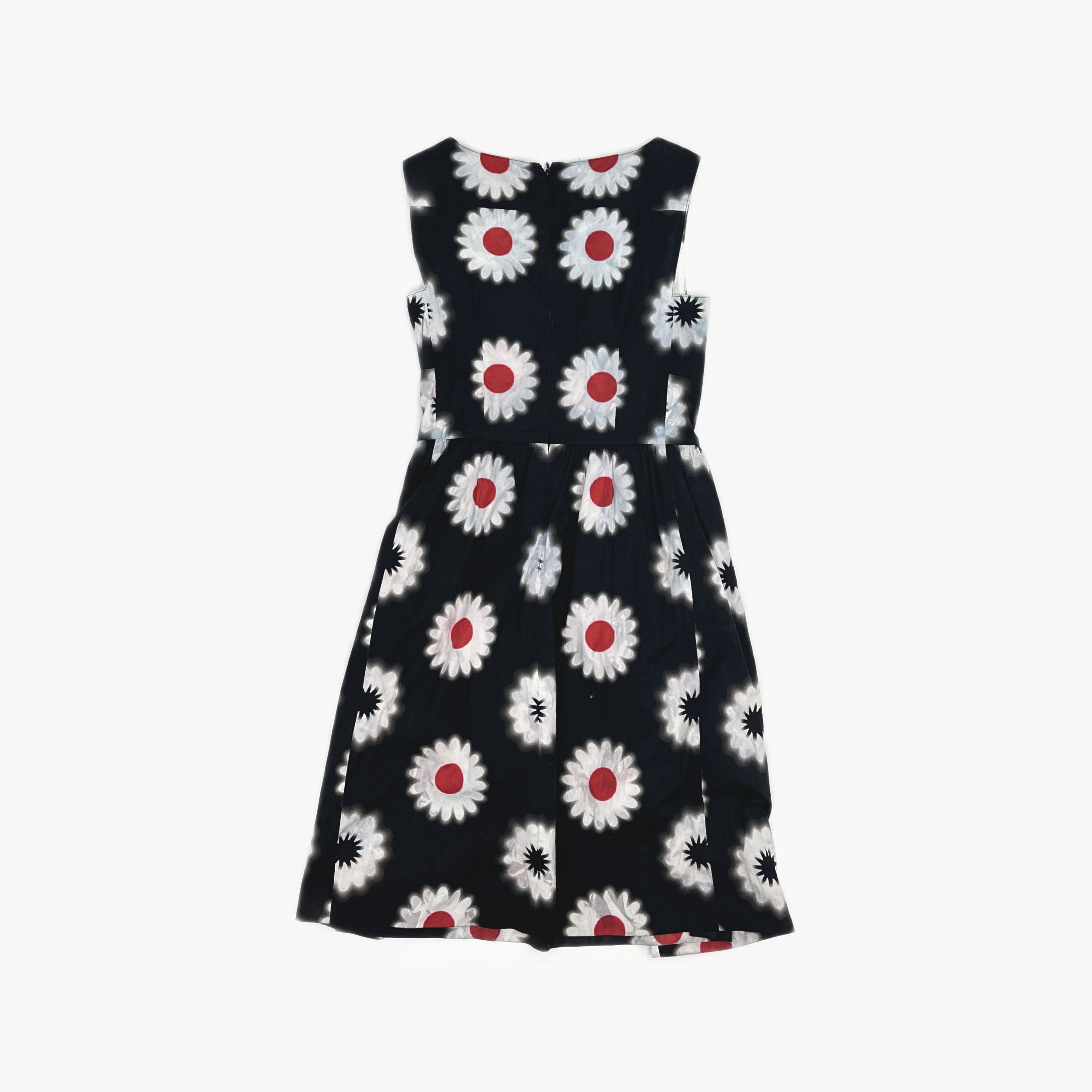 Prada Prada Floral Print Sleeveless Dress Size 40 Size S / US 4 / IT 40 - 2 Thumbnail