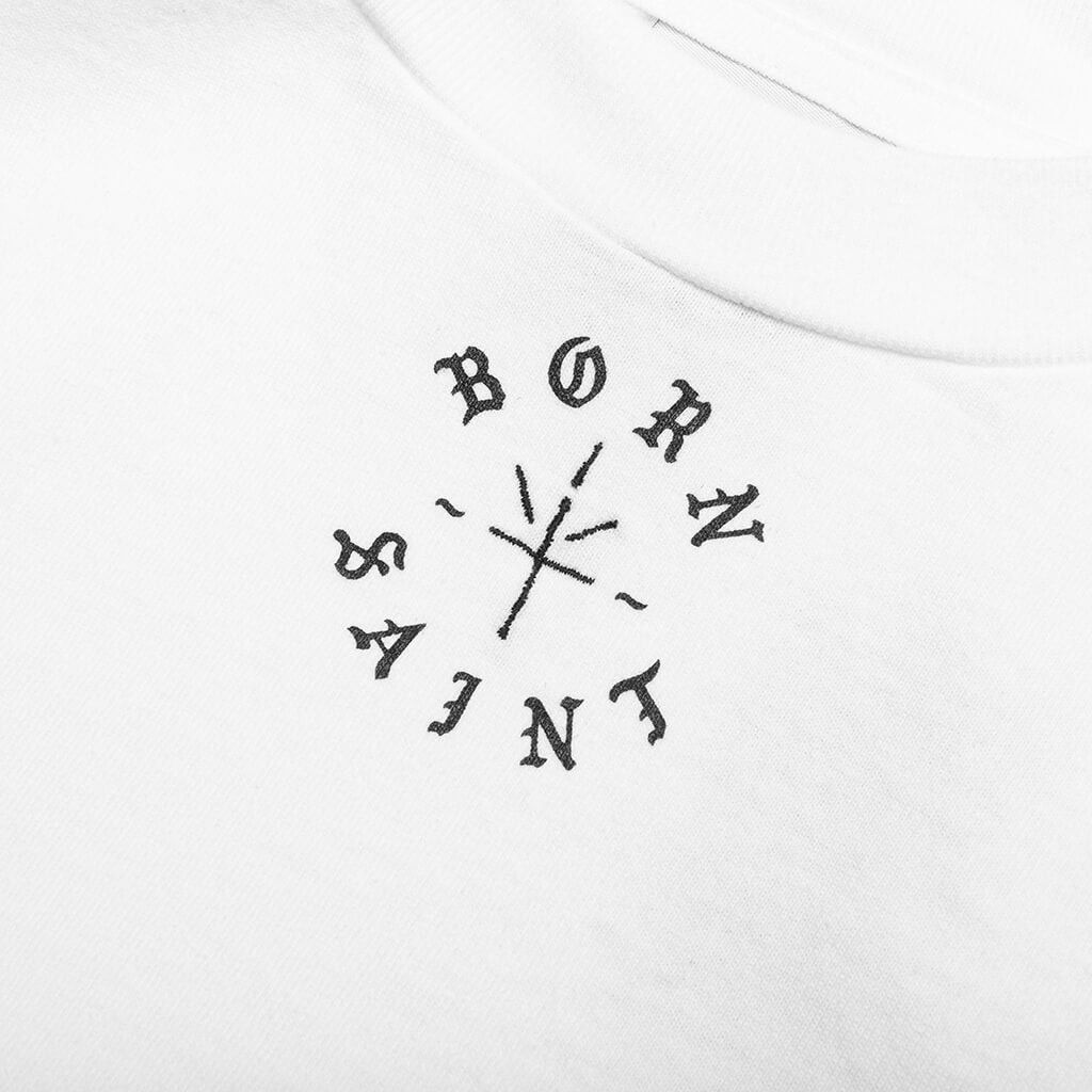 Saint Michael X Born X Raised Born Saint S/S Tee White Size US M / EU 48-50 / 2 - 2 Thumbnail