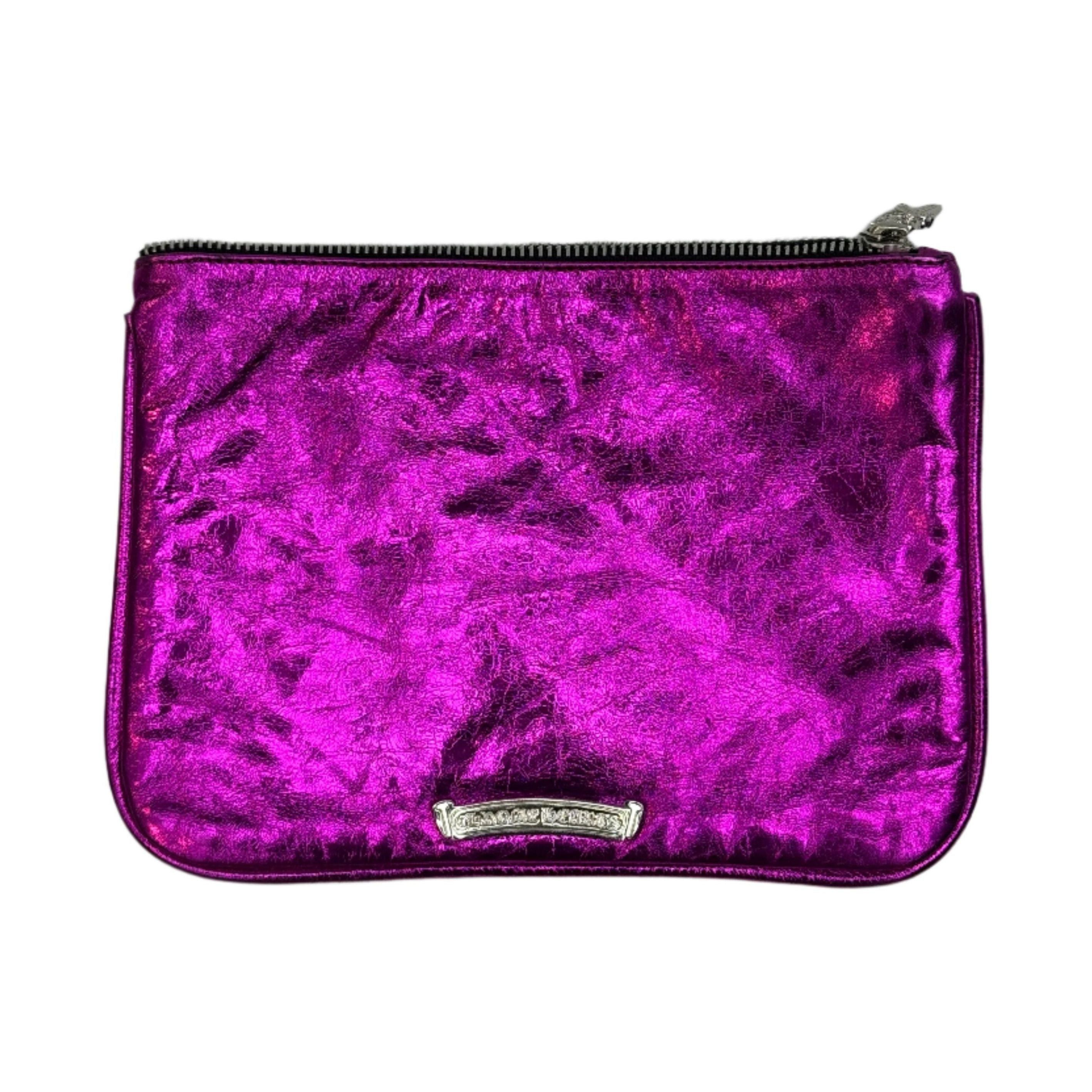 Chrome Hearts Cross Patch Pouch Metallic Pink Size ONE SIZE - 2 Thumbnail