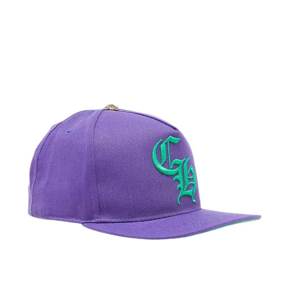 Chrome Hearts CH Snapback Hat Purple Green Size ONE SIZE - 2 Thumbnail