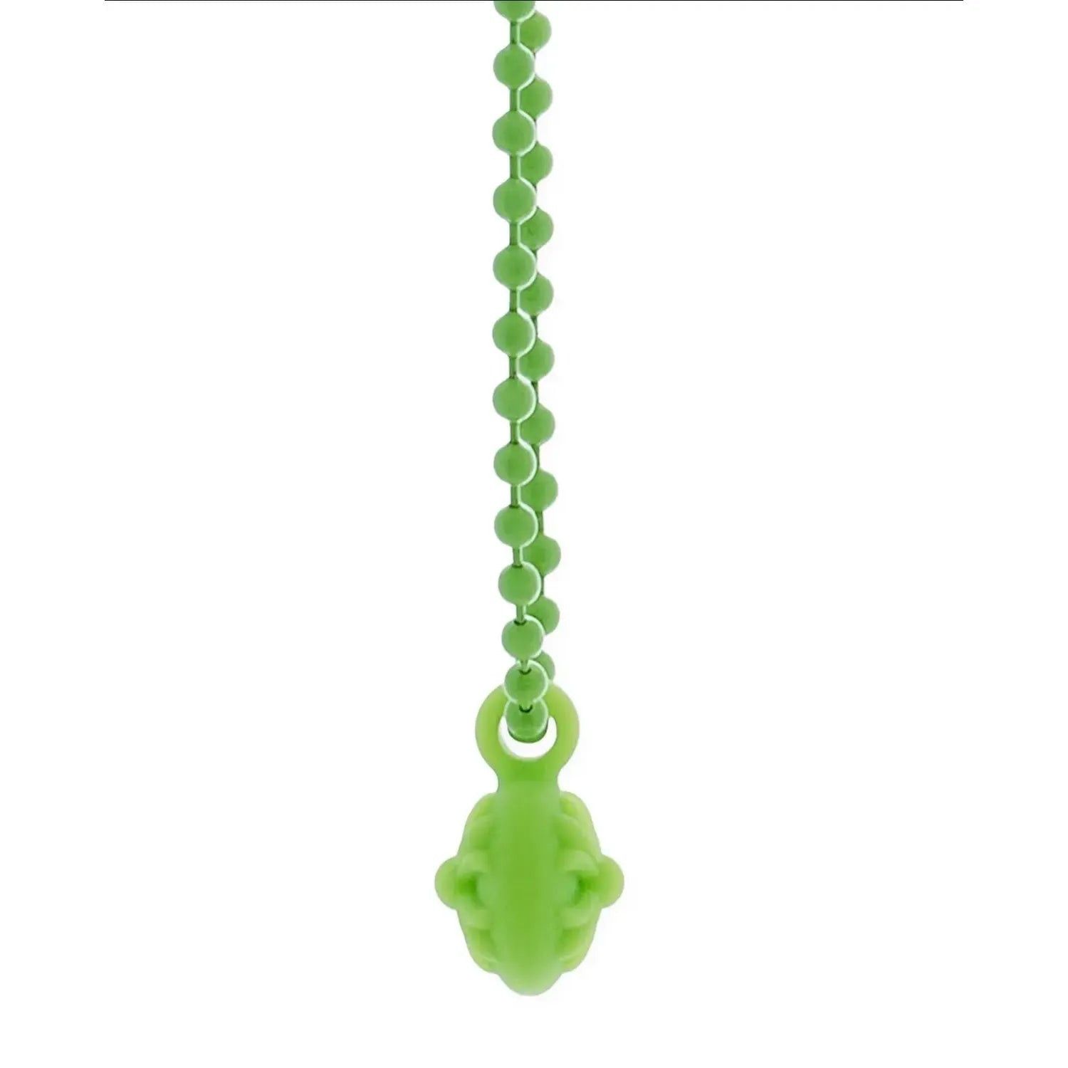 Chrome Hearts Silichrome Cross Ball Charm Necklace Green Size ONE SIZE - 2 Thumbnail