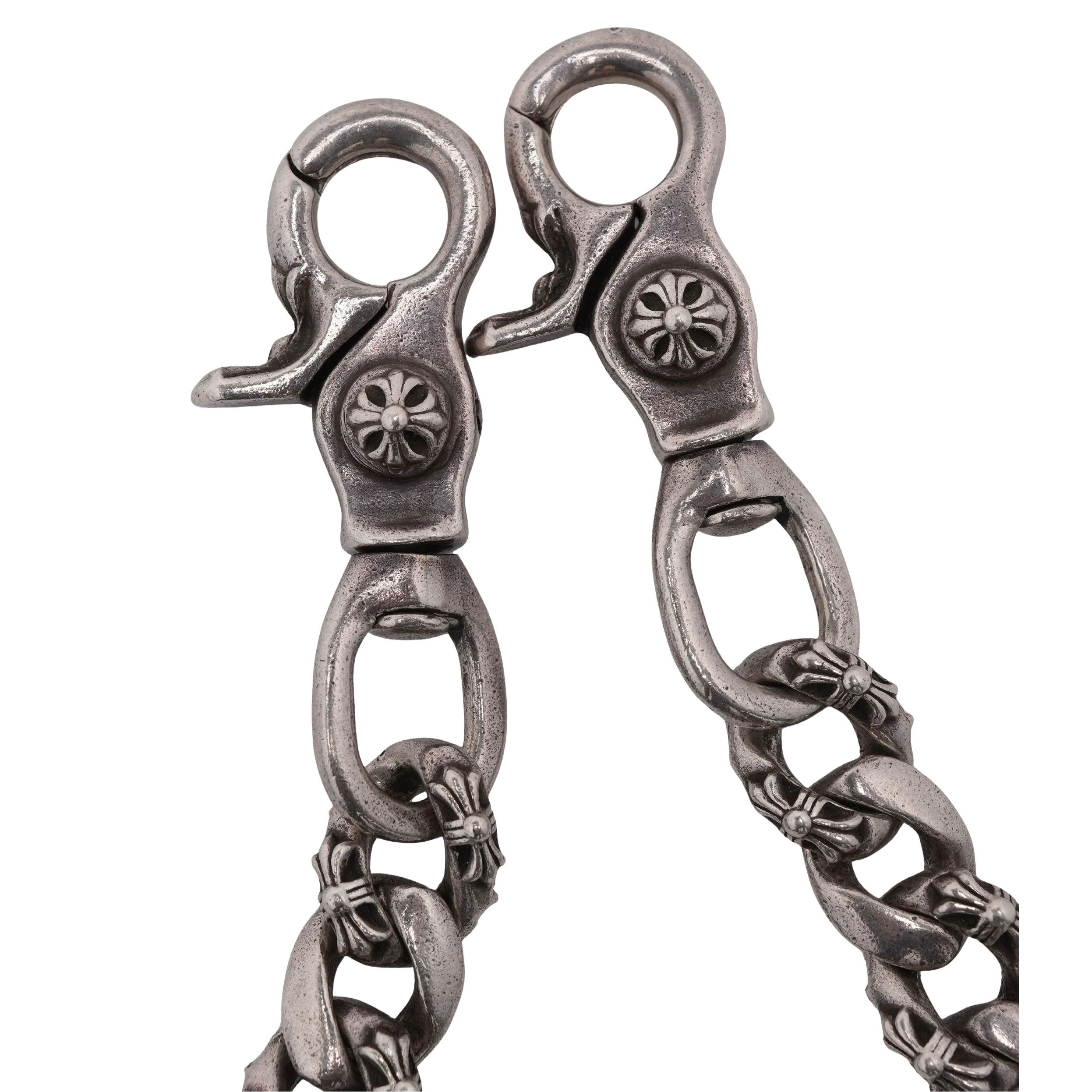 Chrome Hearts Silver Fancy Link Wallet Chain Size ONE SIZE - 2 Thumbnail
