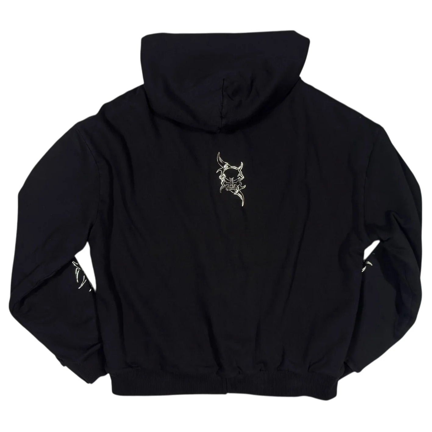 Bossi Sportswear Bossi Reversible Thermal Lined Zip-Up Hoodie Black/Gunmetal Size US XL / EU 56 / 4 - 2 Thumbnail