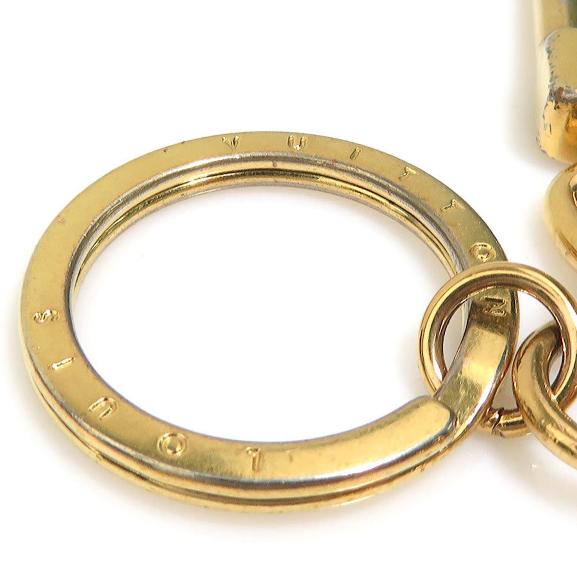 Louis Vuitton Louis Vuitton Charm Keychain Portefeuille LV Circle Metal Gold Men's Women's M68000 r11169i Size ONE SIZE - 8 Thumbnail