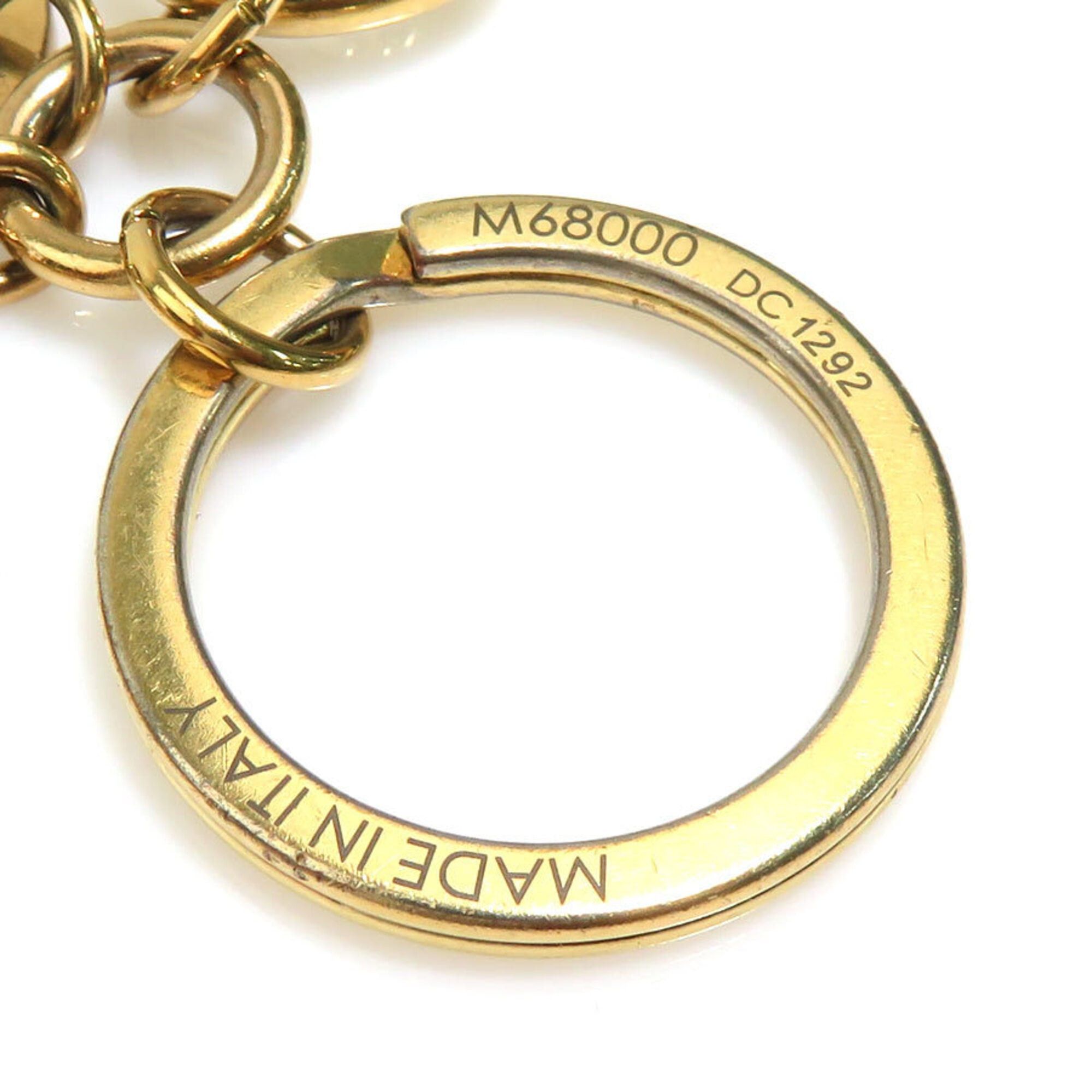 Louis Vuitton Louis Vuitton Charm Keychain Portefeuille LV Circle Metal Gold Men's Women's M68000 r11169i Size ONE SIZE - 10 Thumbnail