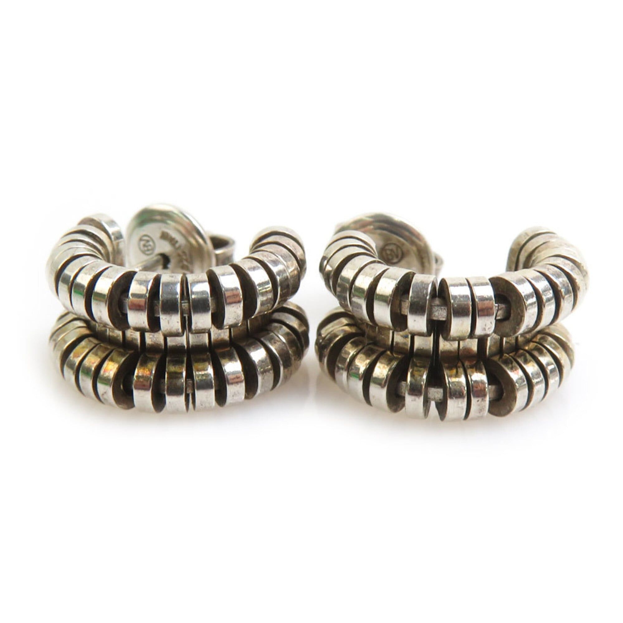 Bottega Veneta Bottega Veneta earrings, sterling silver (925), silver, men's and women's, r11165k Size ONE SIZE - 2 Thumbnail