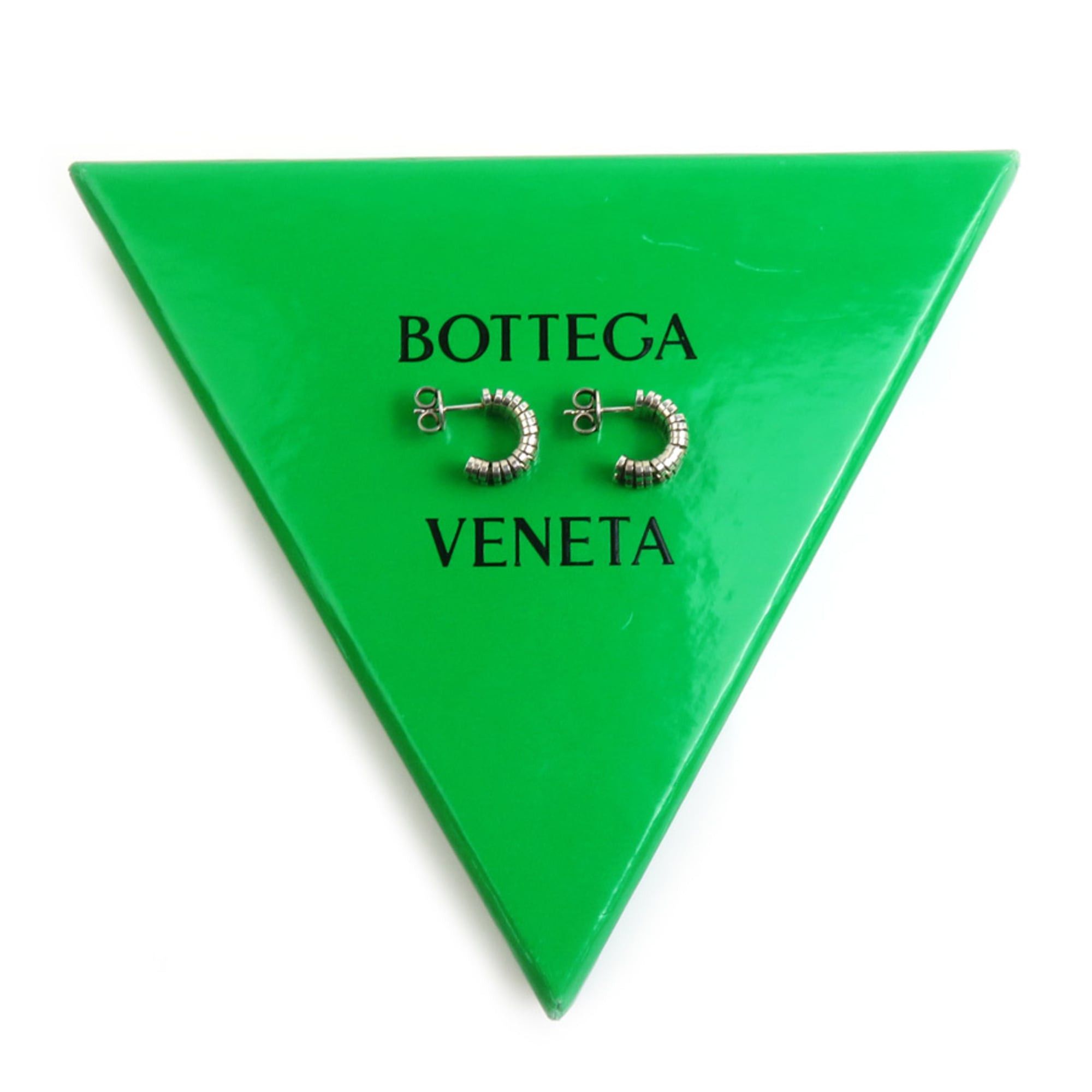 Bottega Veneta Bottega Veneta earrings, sterling silver (925), silver, men's and women's, r11165k Size ONE SIZE - 8 Thumbnail