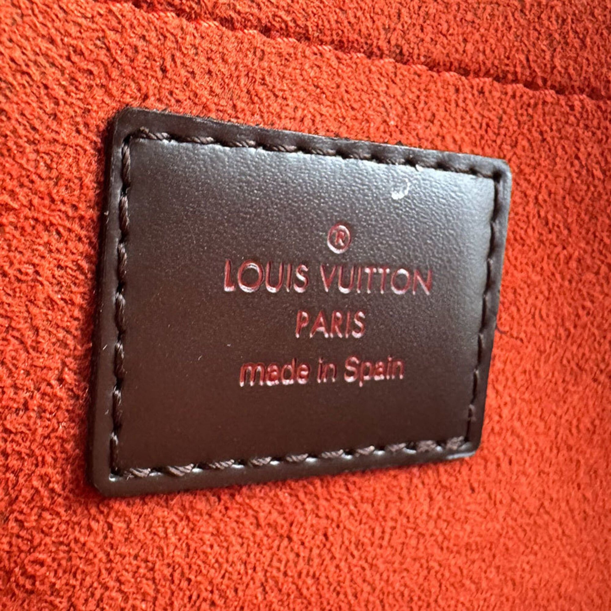 Louis Vuitton Louis Vuitton Damier Salia Mini Handbag, Canvas, Brown Gold, Women's, N51286 z9608 Size ONE SIZE - 12 Thumbnail