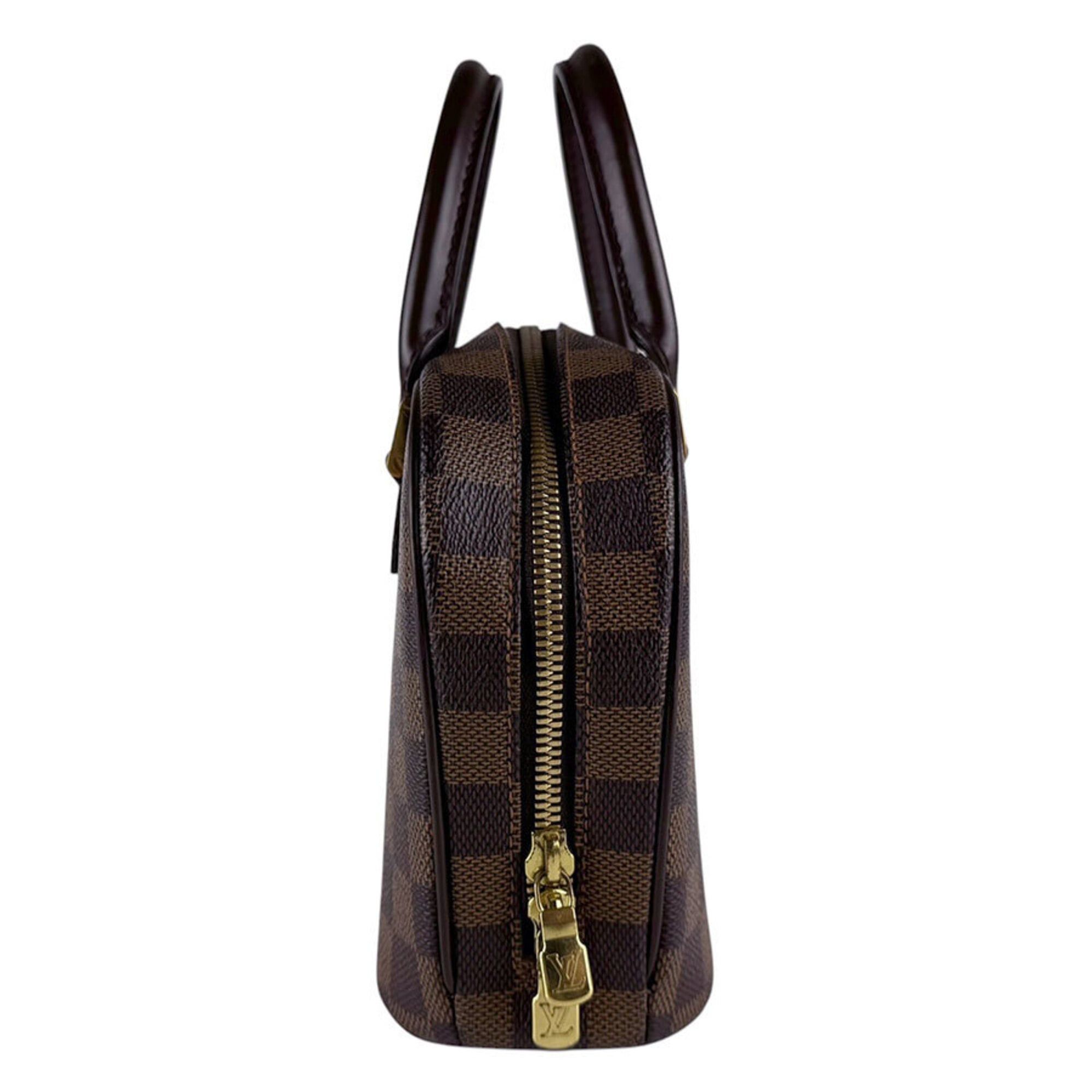 Louis Vuitton Louis Vuitton Damier Salia Mini Handbag, Canvas, Brown Gold, Women's, N51286 z9608 Size ONE SIZE - 2 Thumbnail